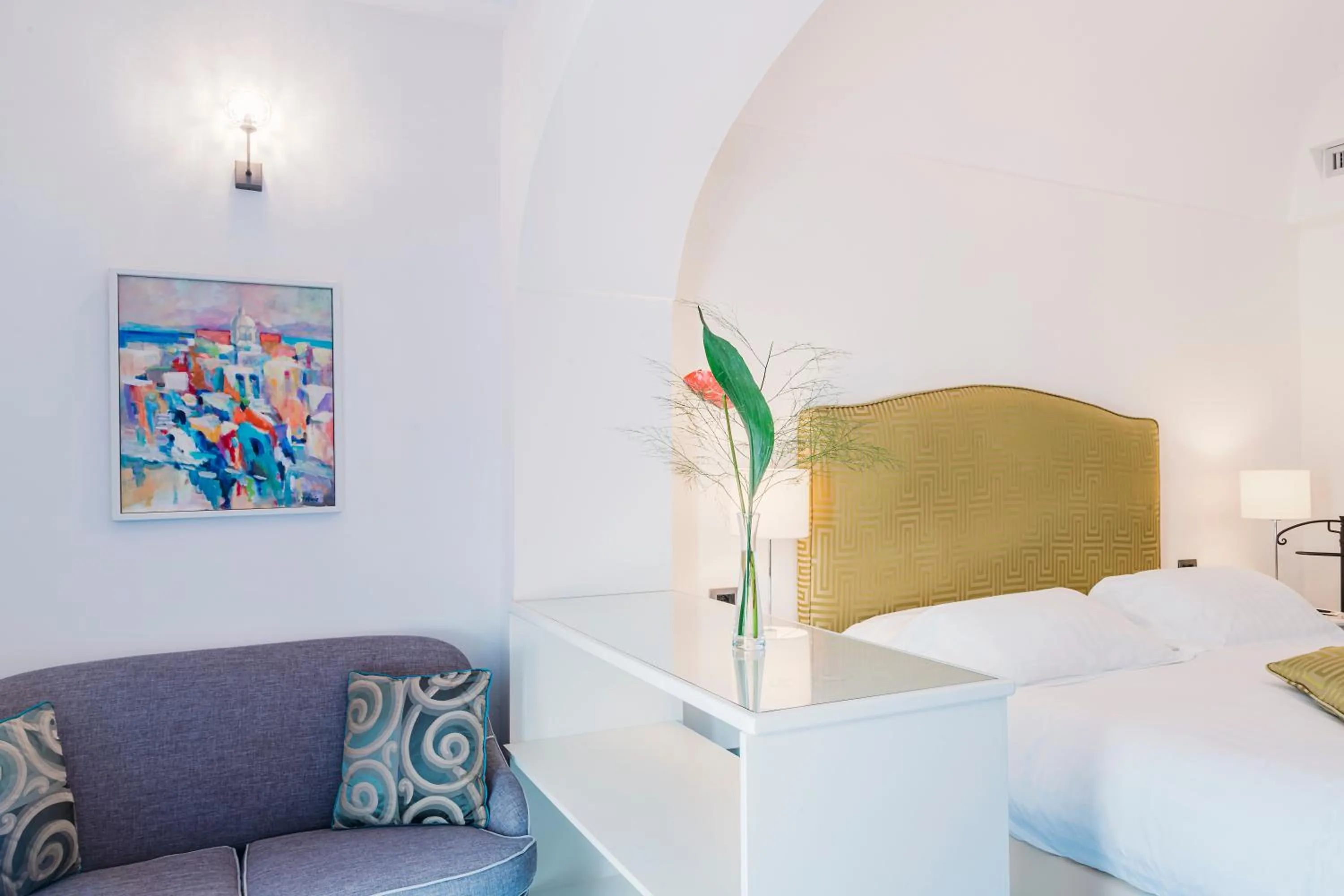 Bed in San Montano Resort & Spa