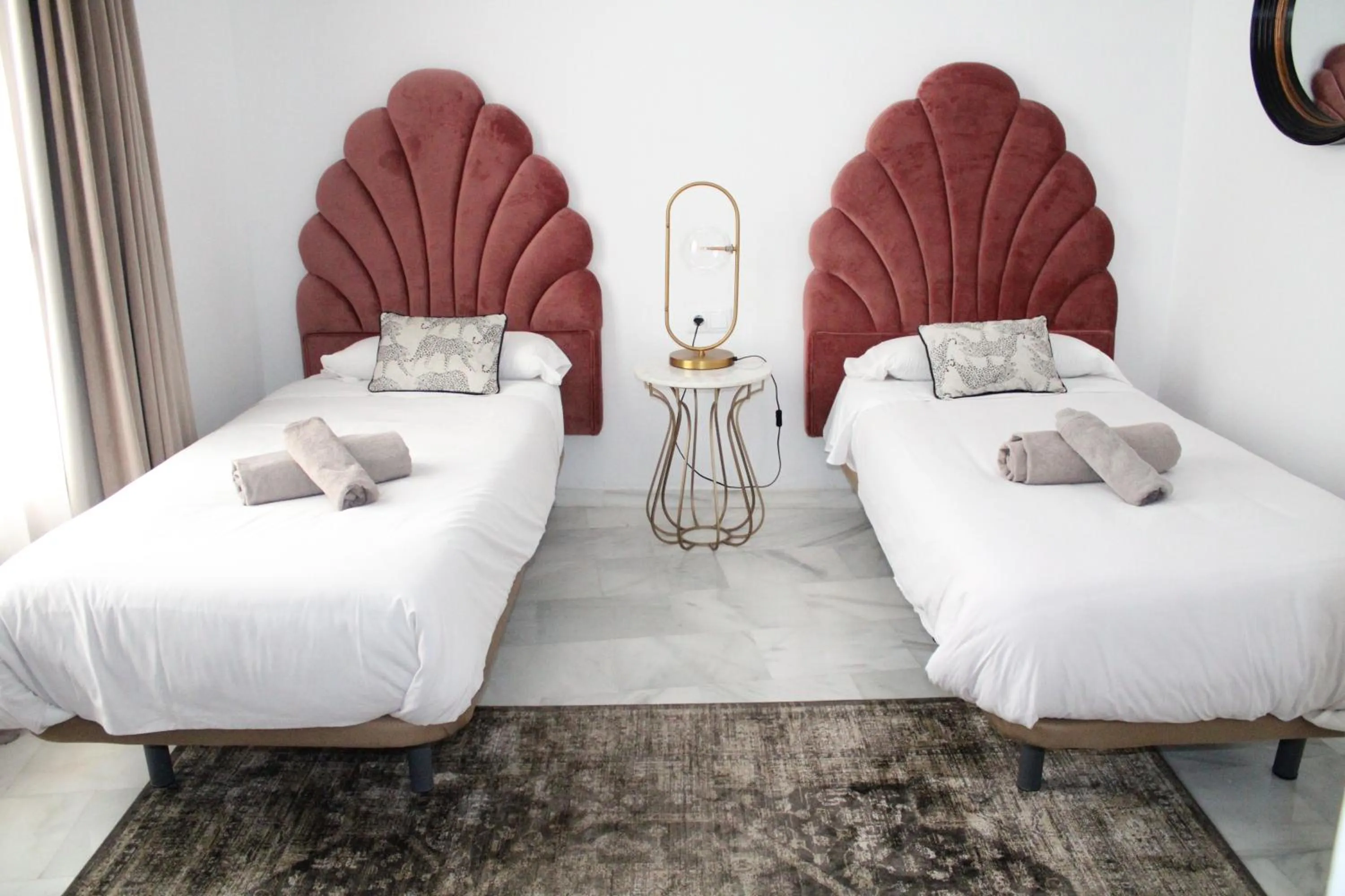 Bed in Hostal Roomsole