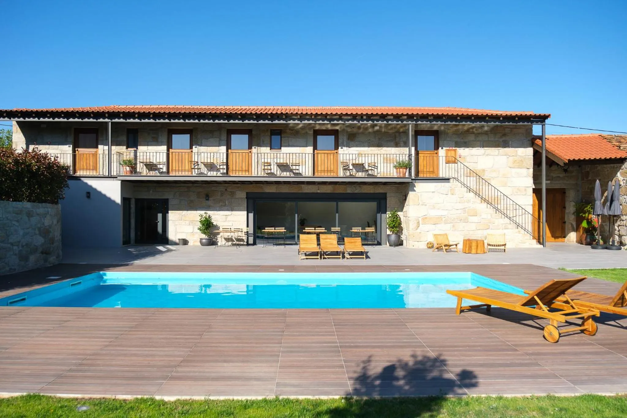 Swimming pool in Casa Vieira Lobo