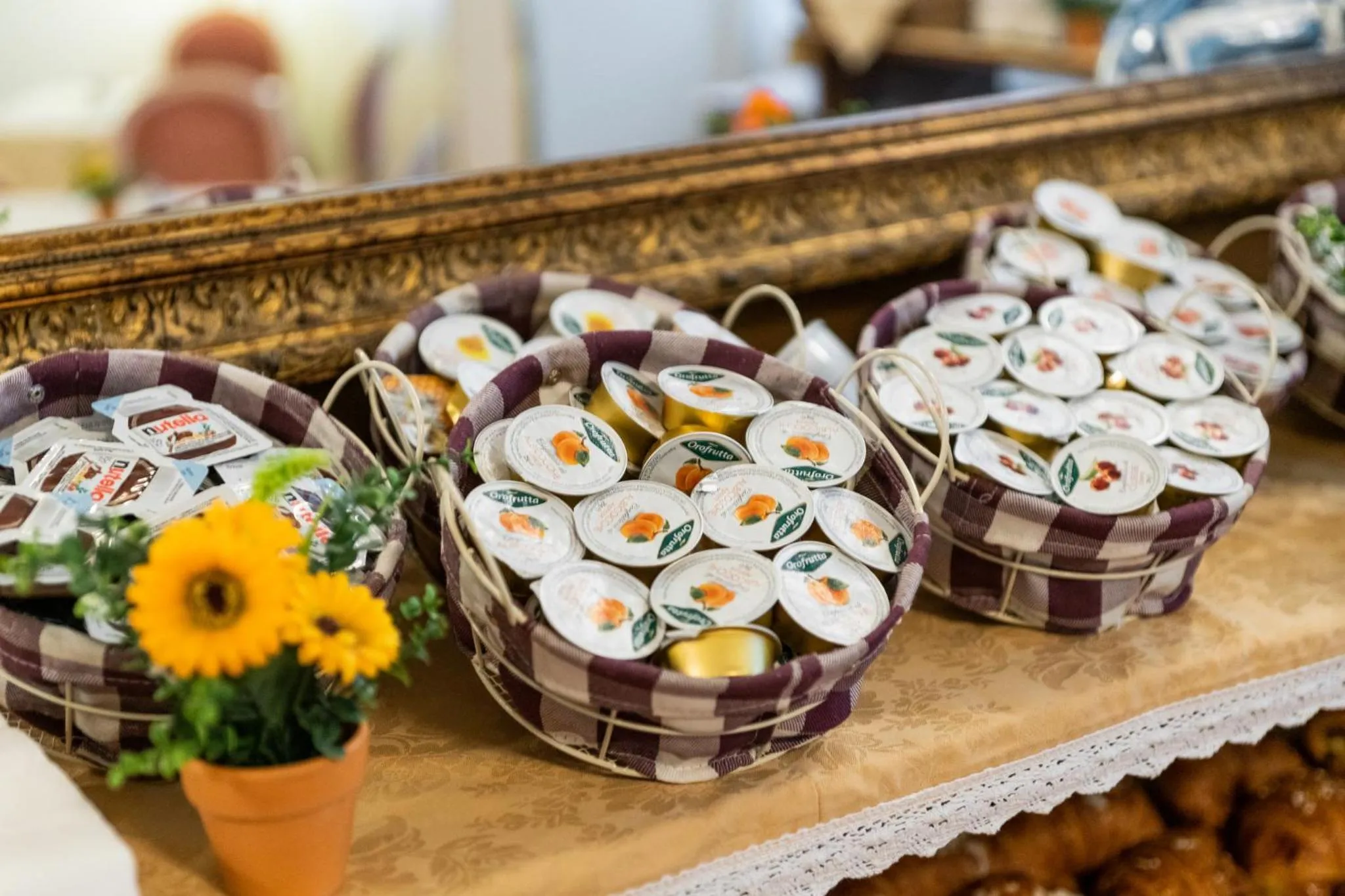 Italian breakfast in Hotel Alga