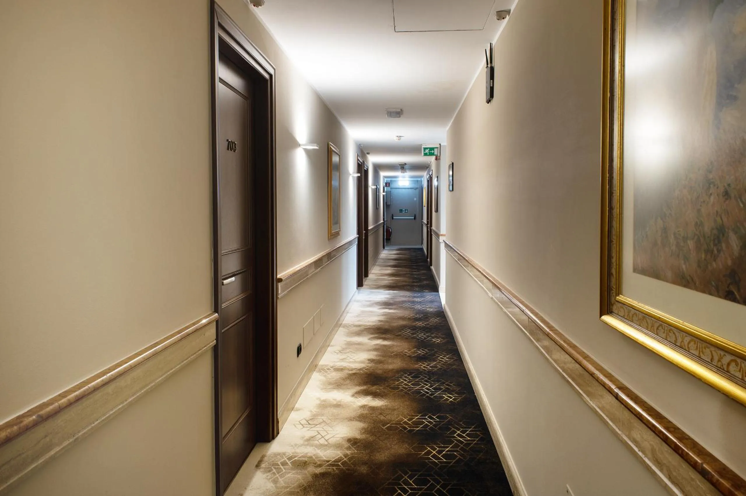 Decorative detail in Hotel Alga