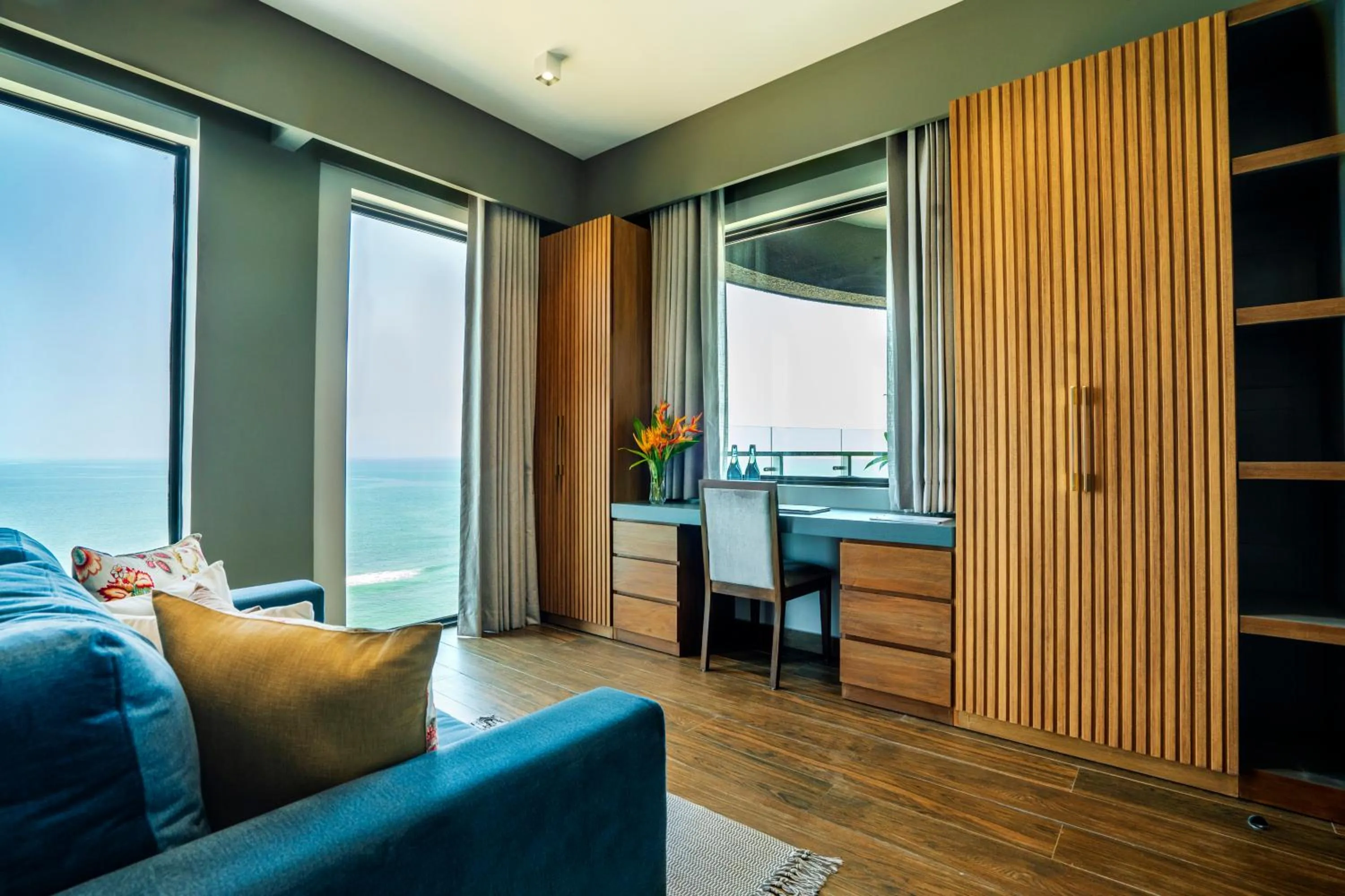 Living room in MaRadha Colombo