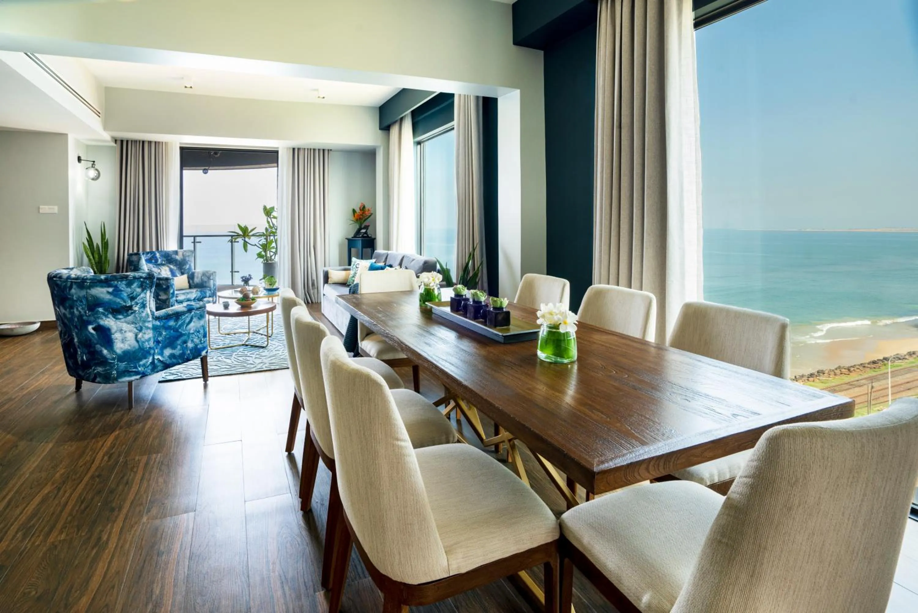 Dining area in MaRadha Colombo