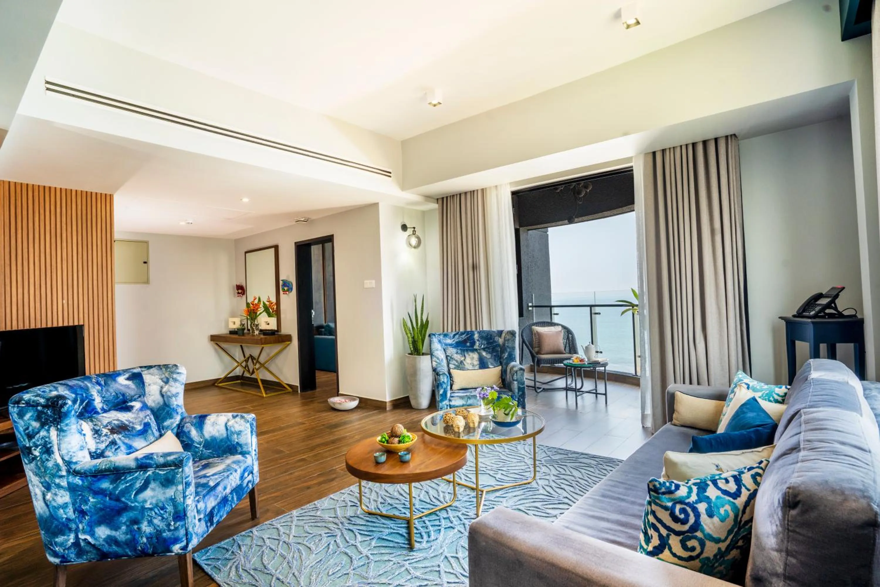 Living room in MaRadha Colombo