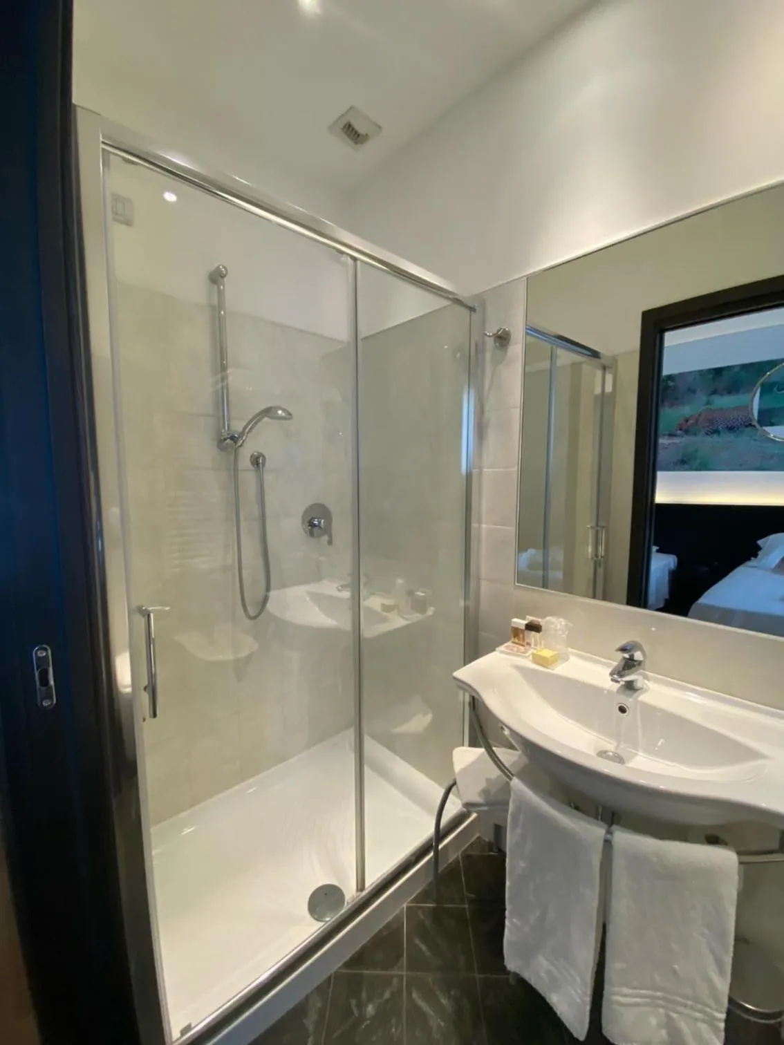 Bathroom in Card International Hotel