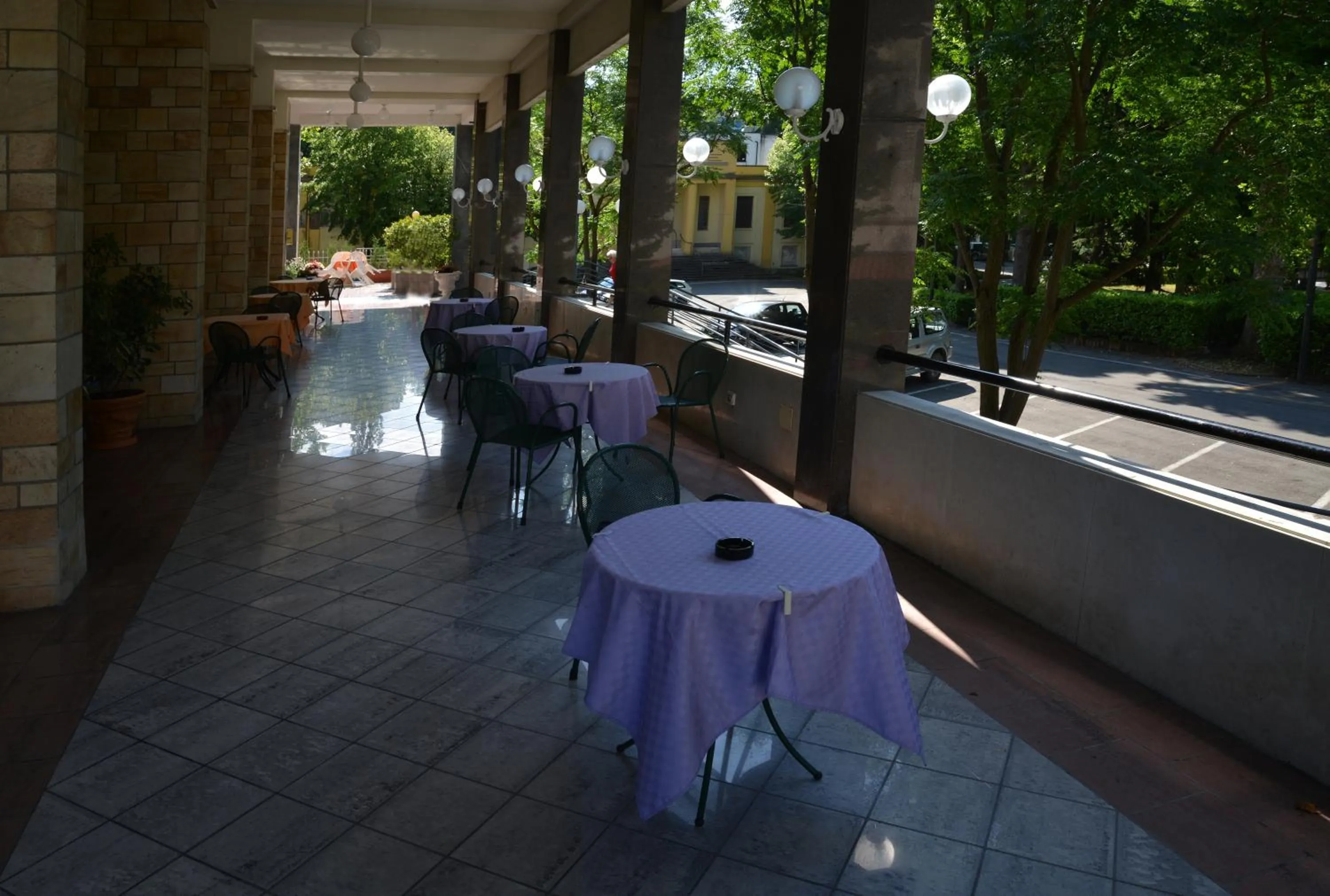 Balcony/Terrace in Hotel Salus