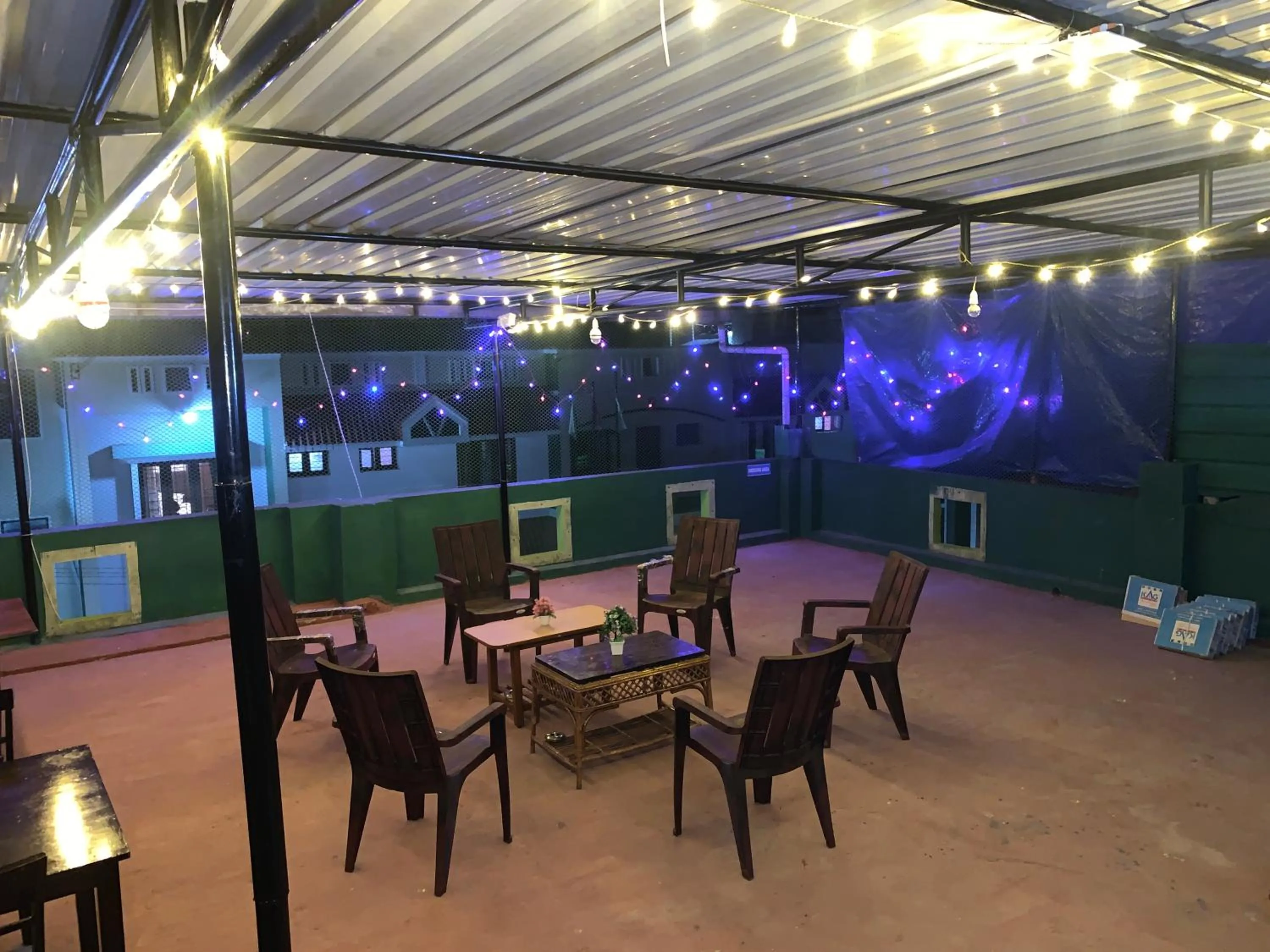 Seating area in Kodai Pinetree Residency