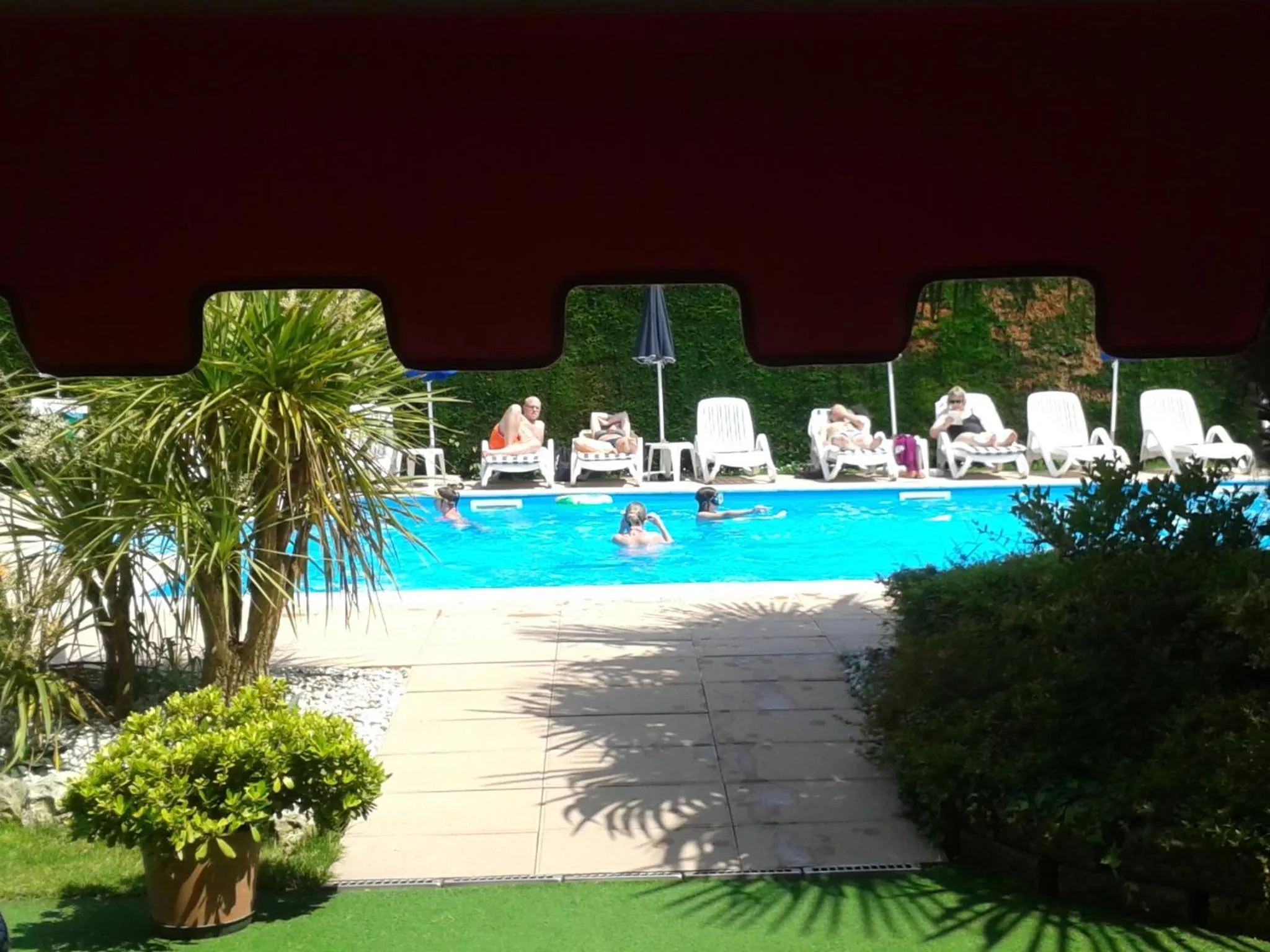 Swimming pool in Hotel Fornaci