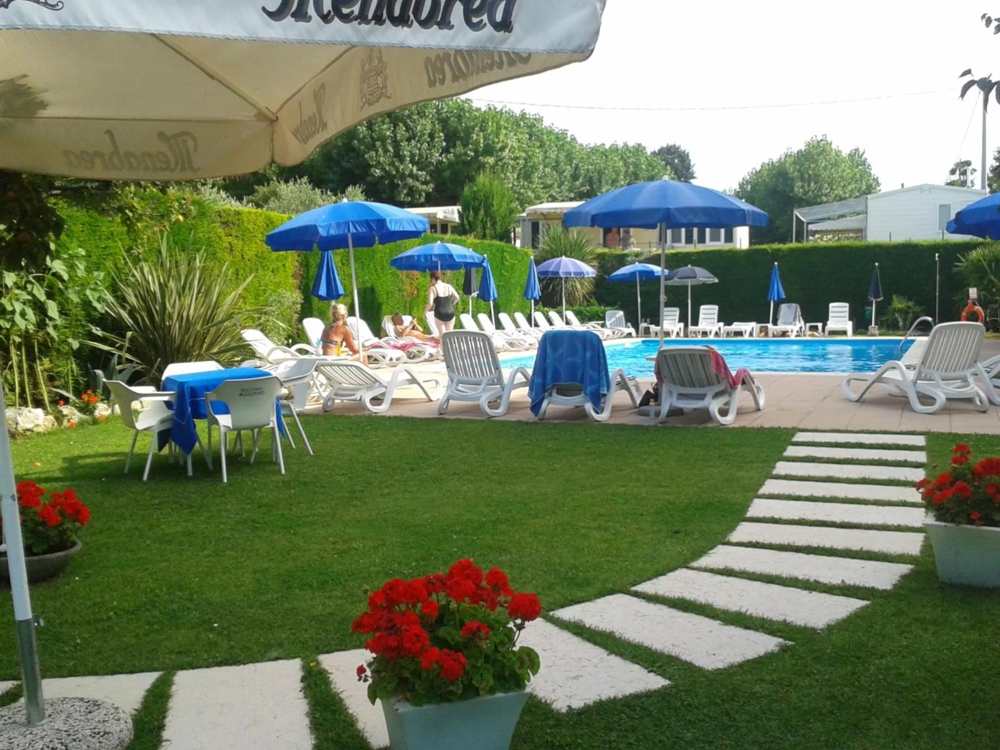 Garden in Hotel Fornaci