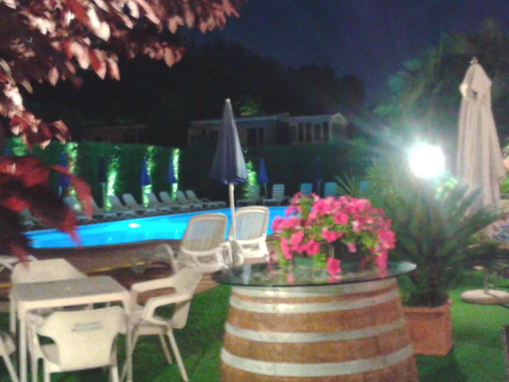 Night in Hotel Fornaci