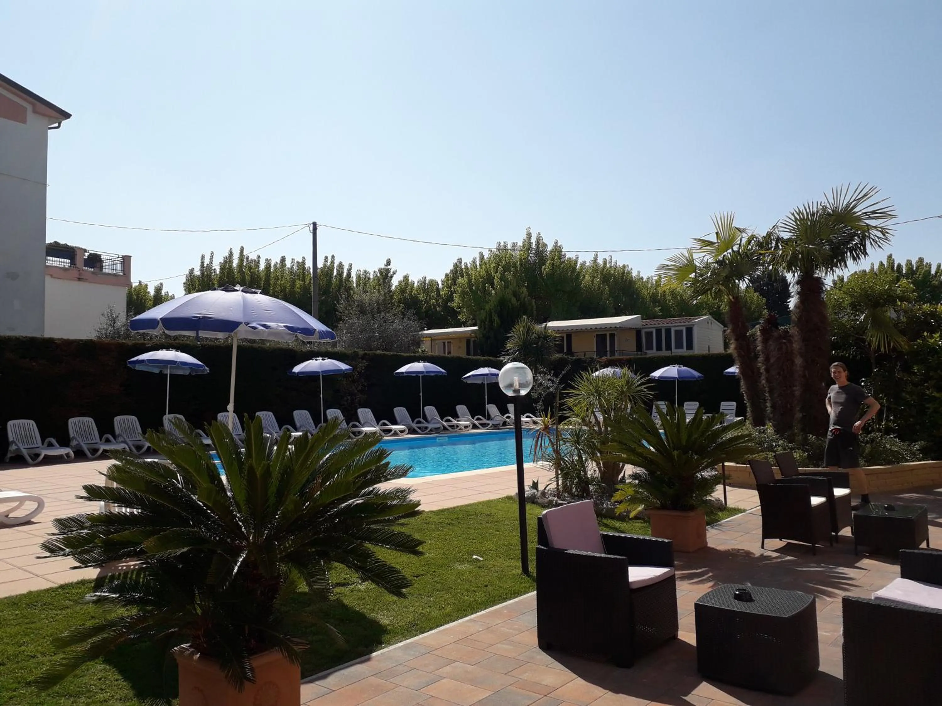 Garden in Hotel Fornaci