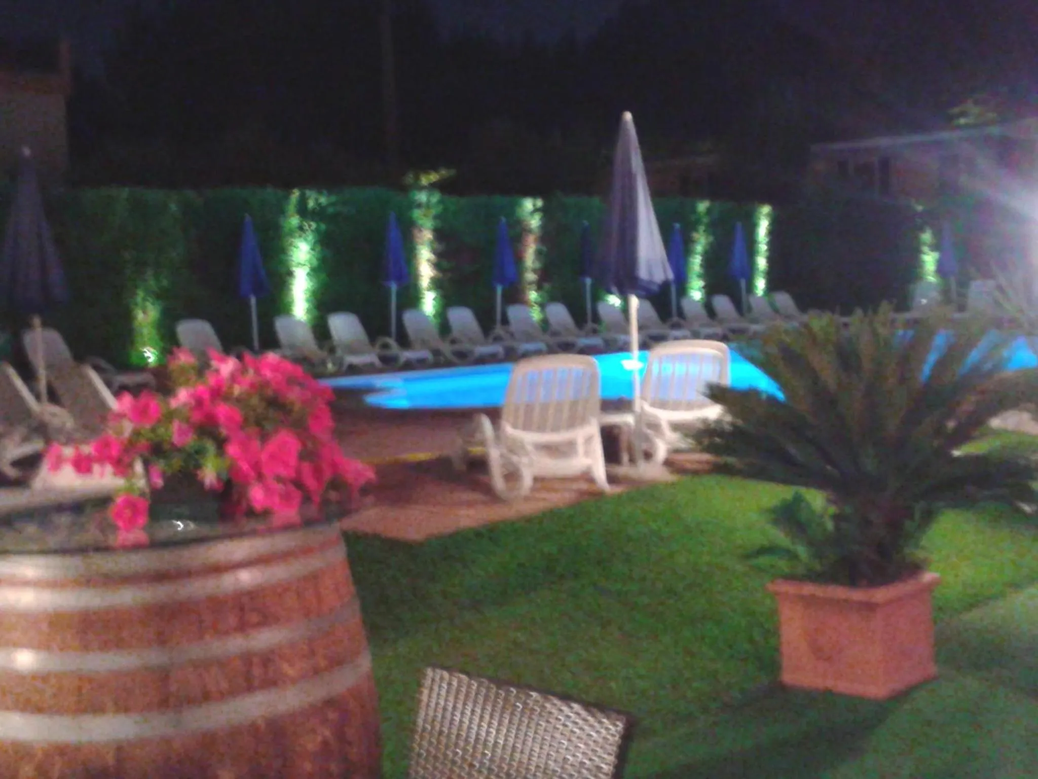 Night in Hotel Fornaci