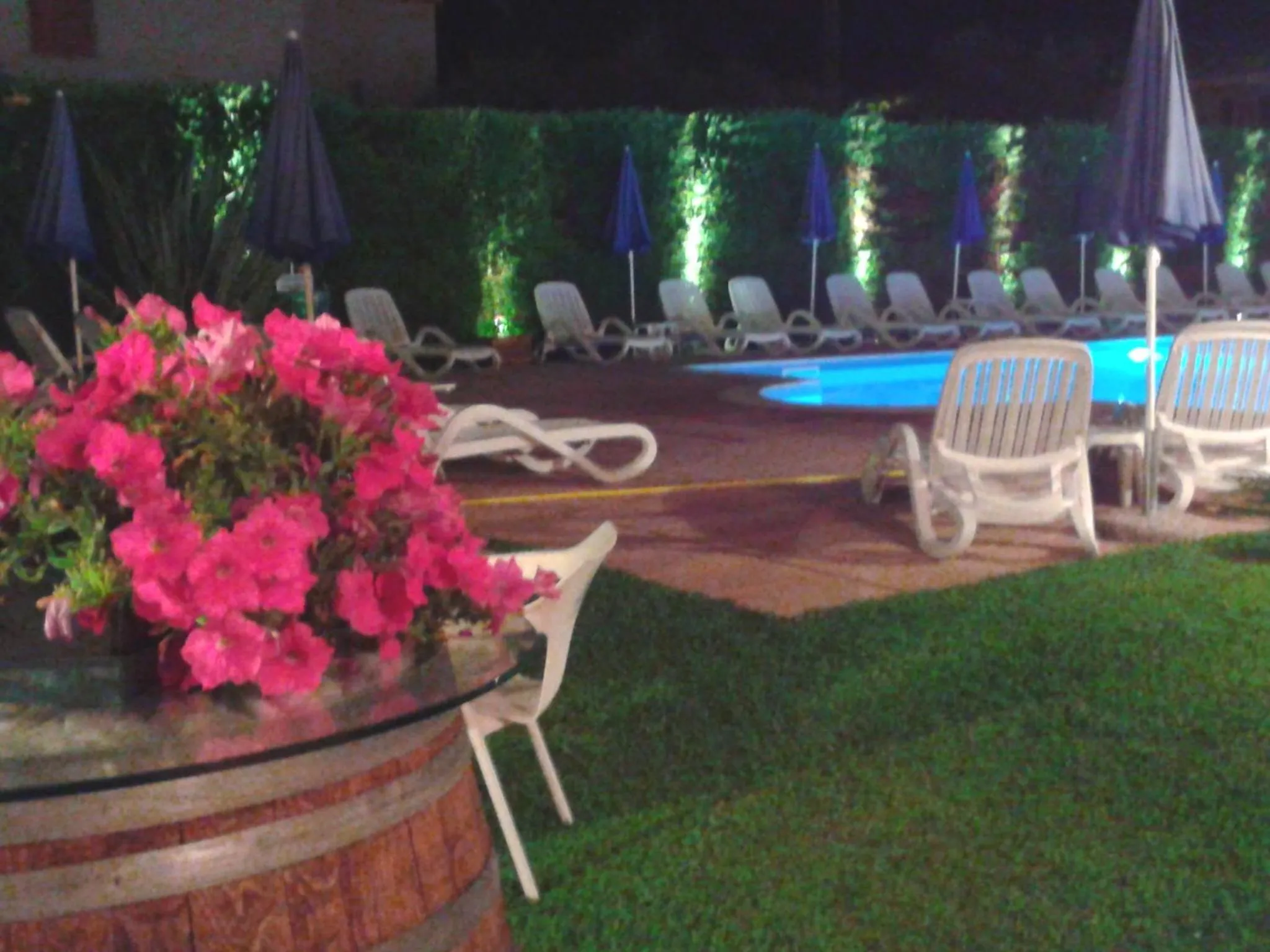 Night in Hotel Fornaci