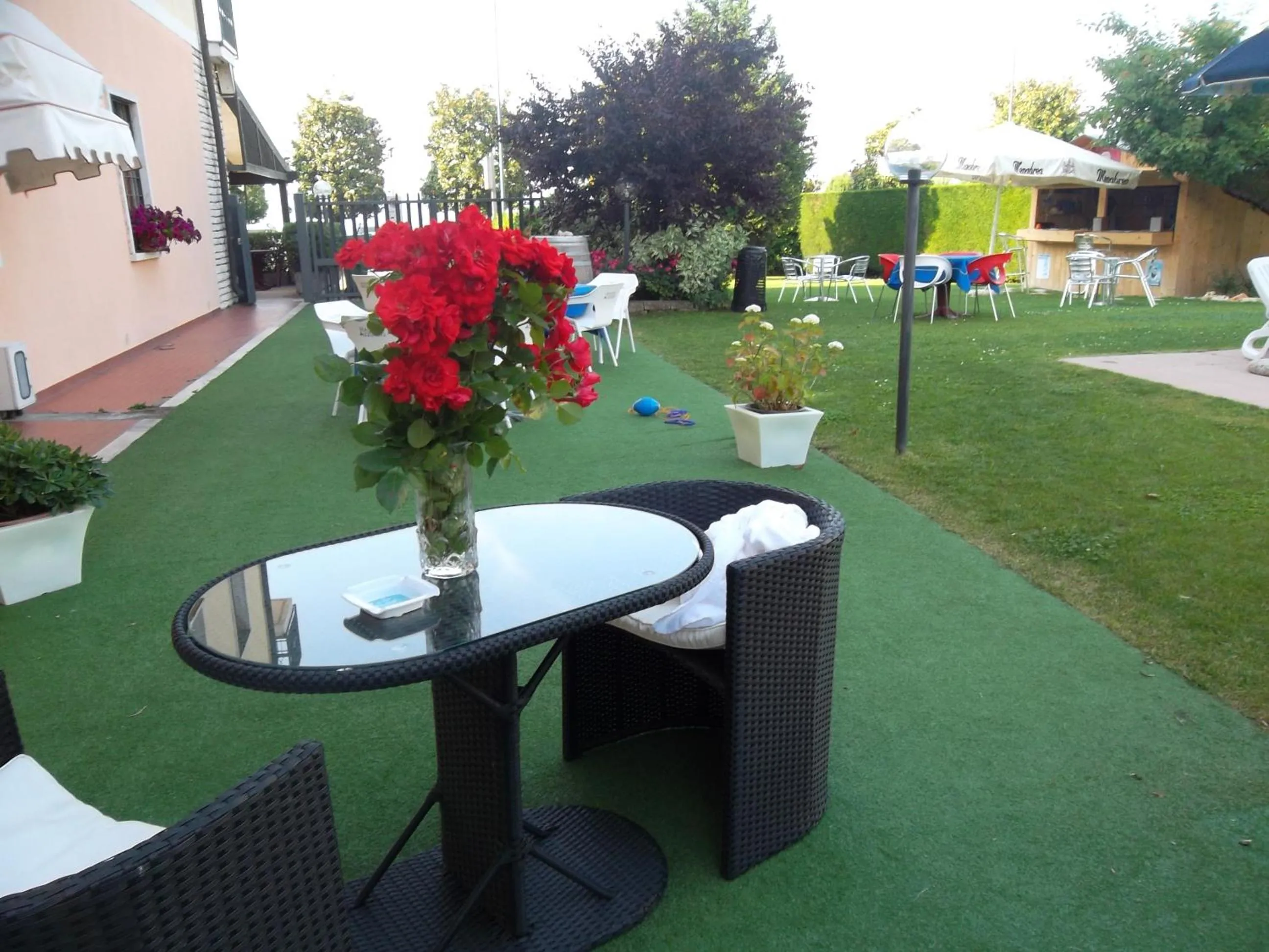 Garden in Hotel Fornaci