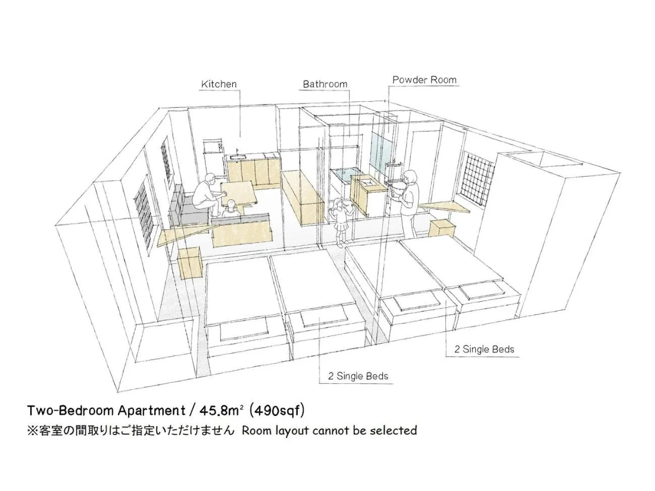 Floor plan in MIMARU Tokyo Station East