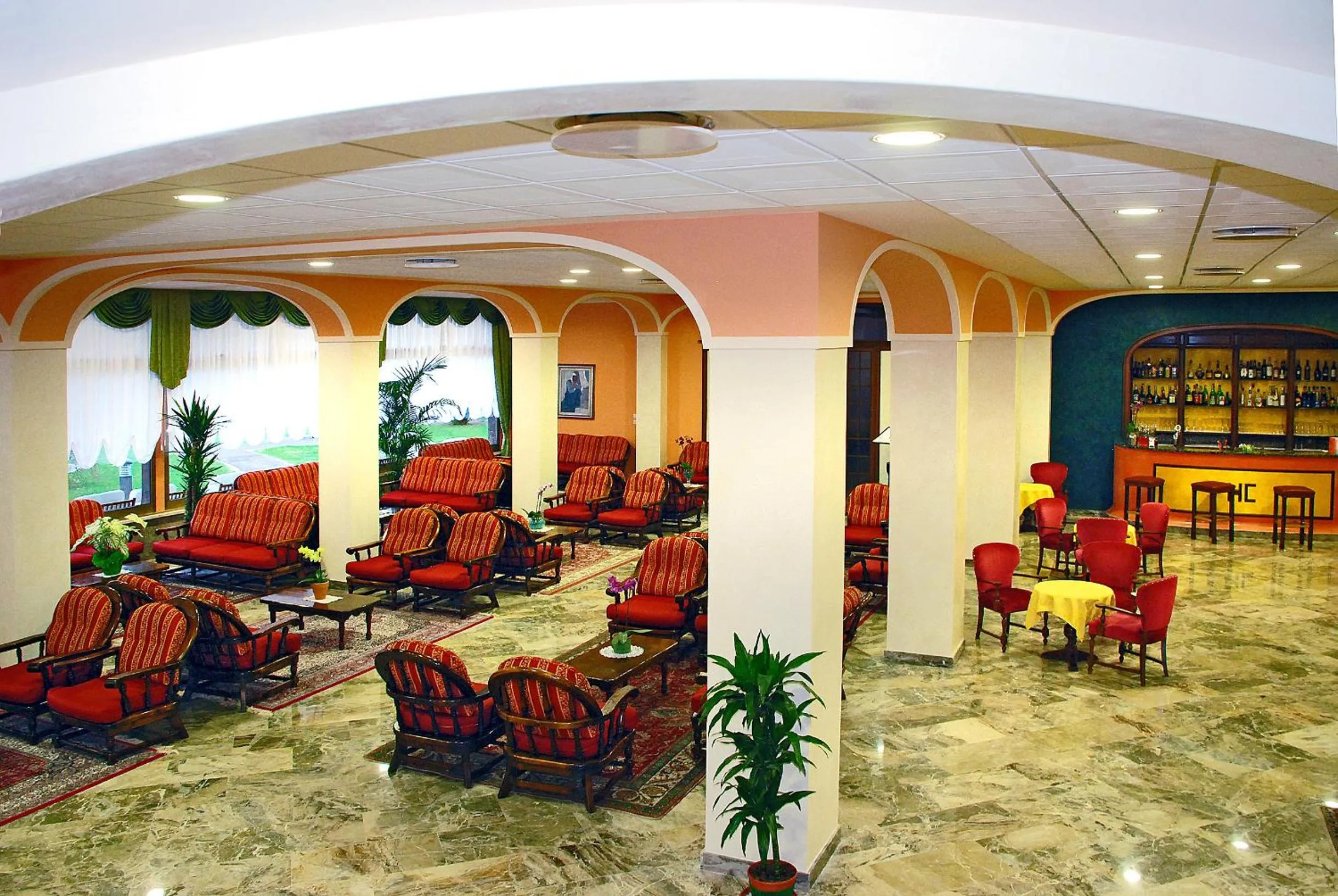 Lobby or reception in Hotel Columbia Terme