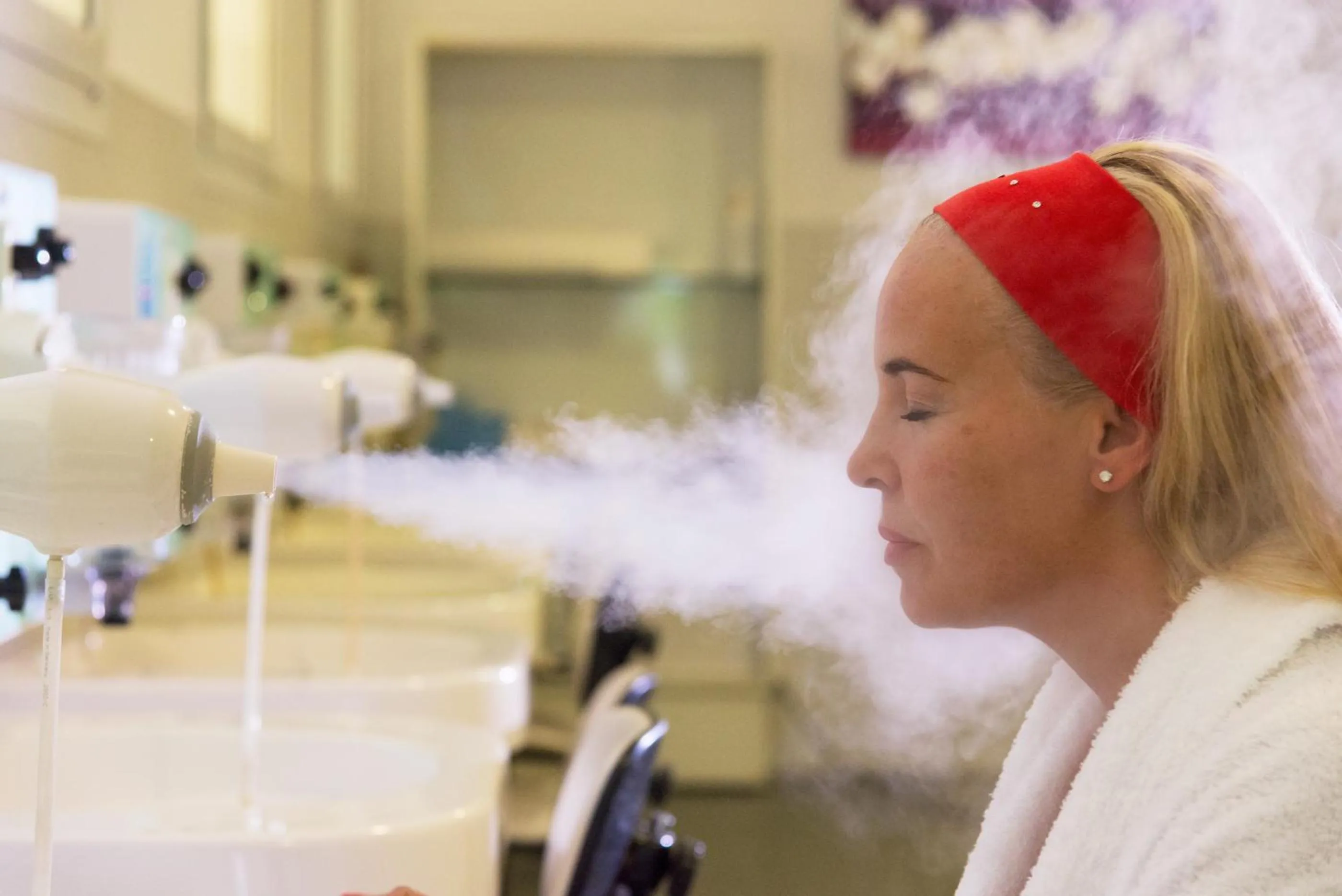 Spa and wellness centre/facilities in Hotel Columbia Terme