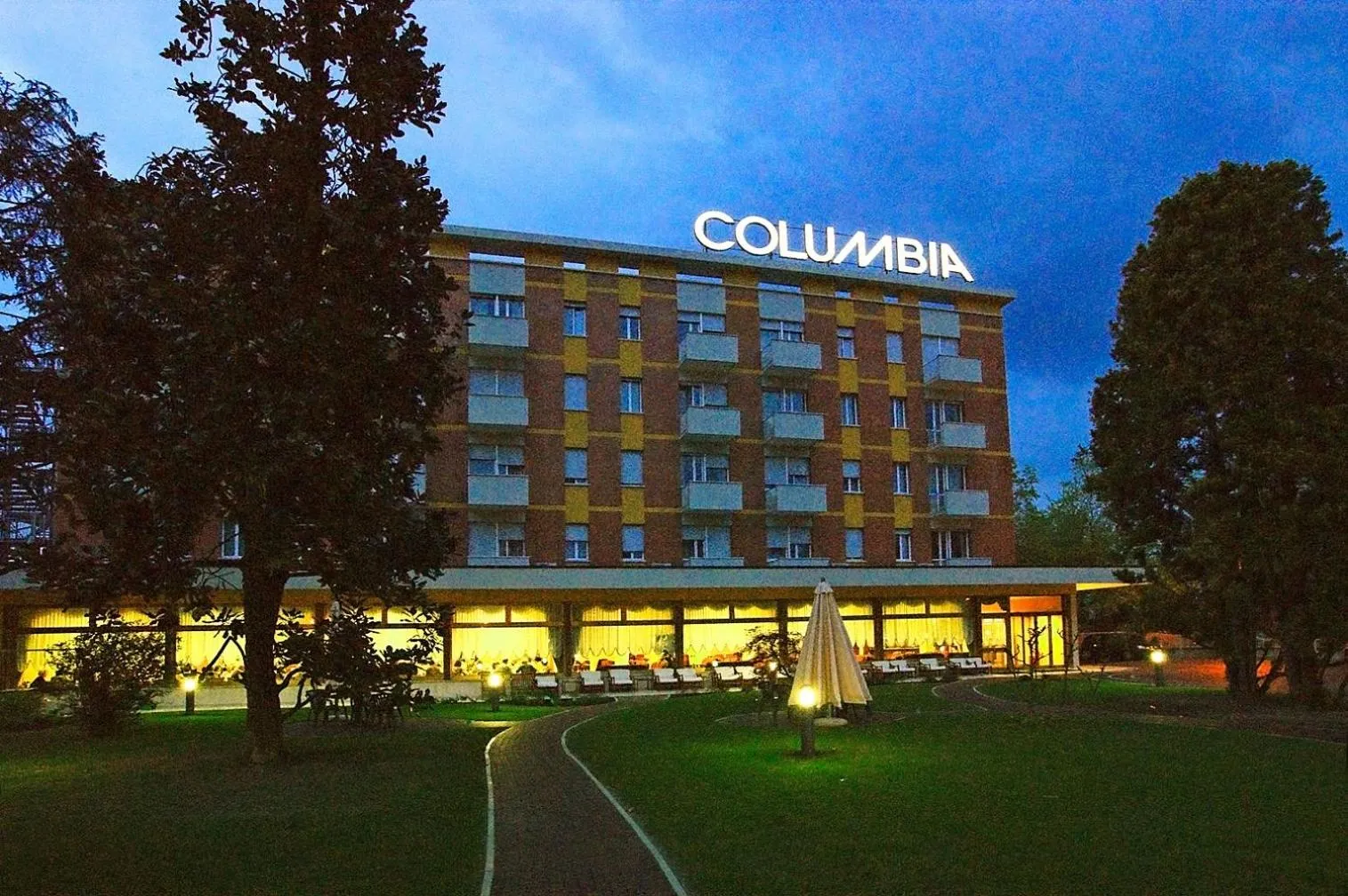 Property building in Hotel Columbia Terme