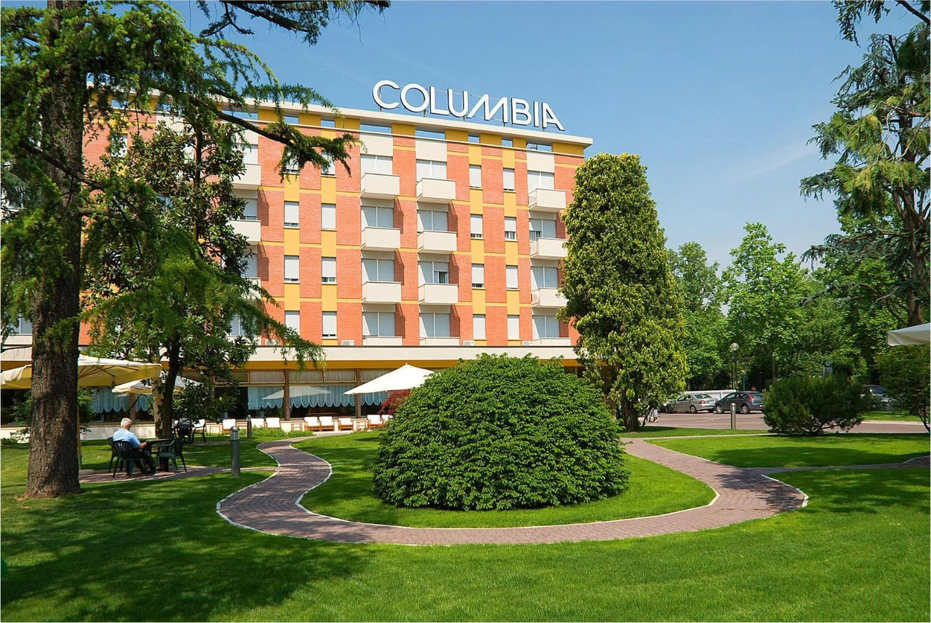Property building in Hotel Columbia Terme