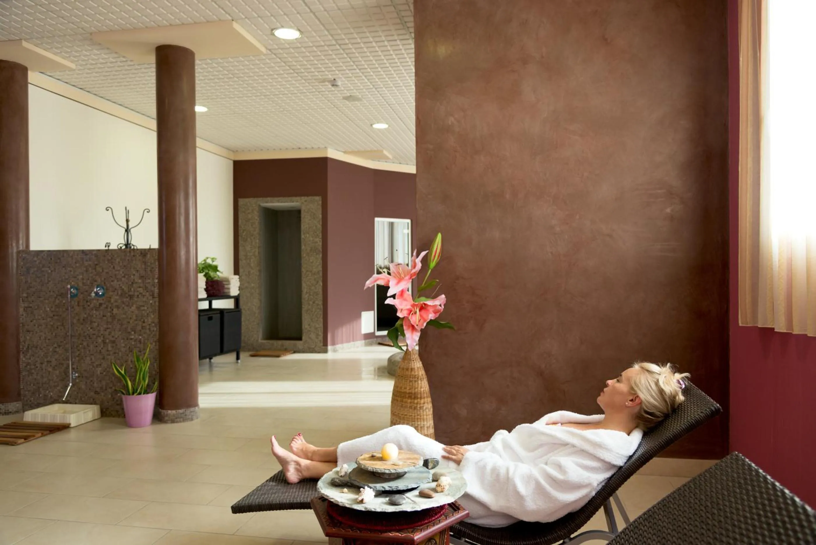 Spa and wellness centre/facilities in Hotel Columbia Terme