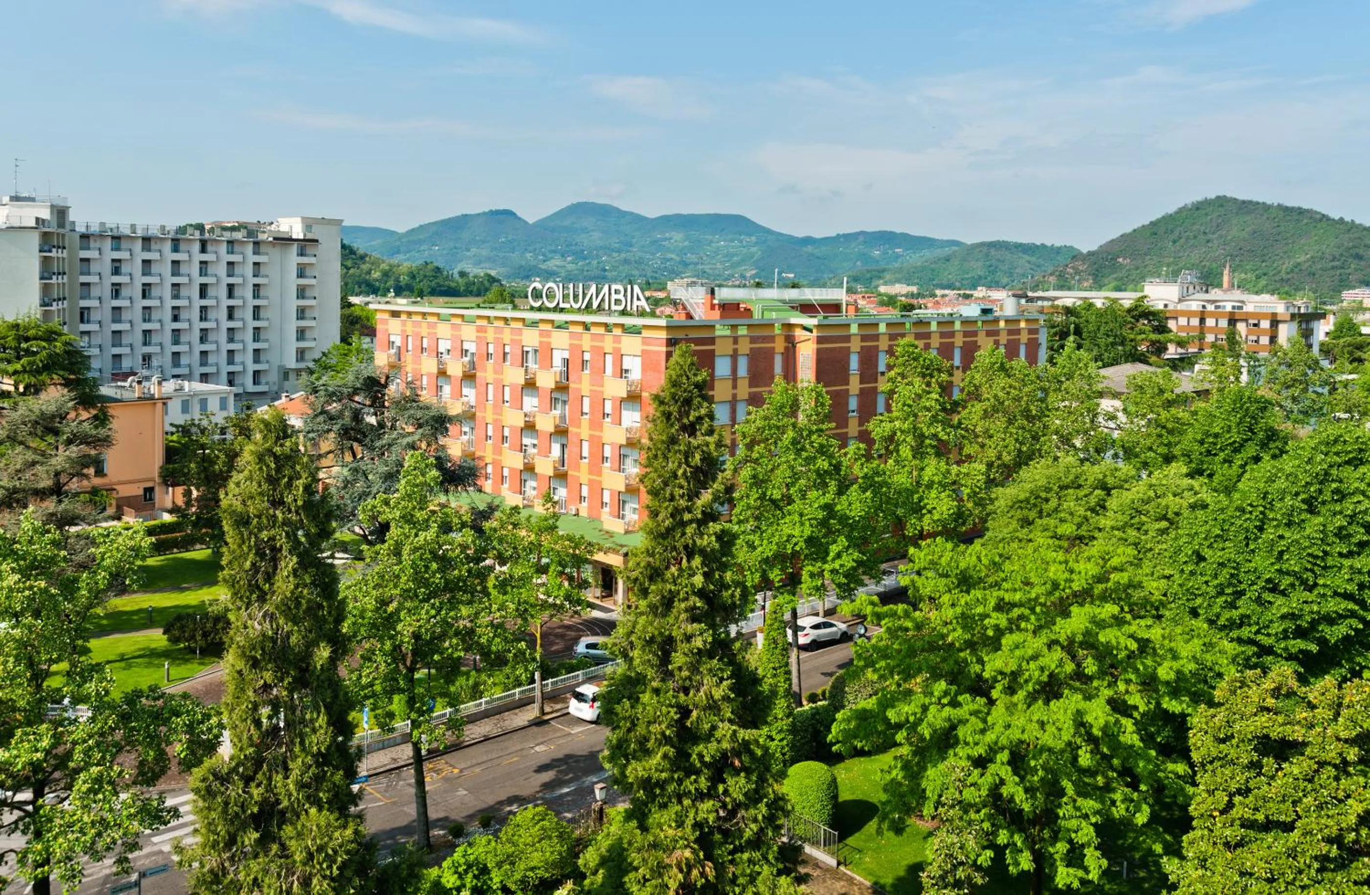 Bird's eye view in Hotel Columbia Terme