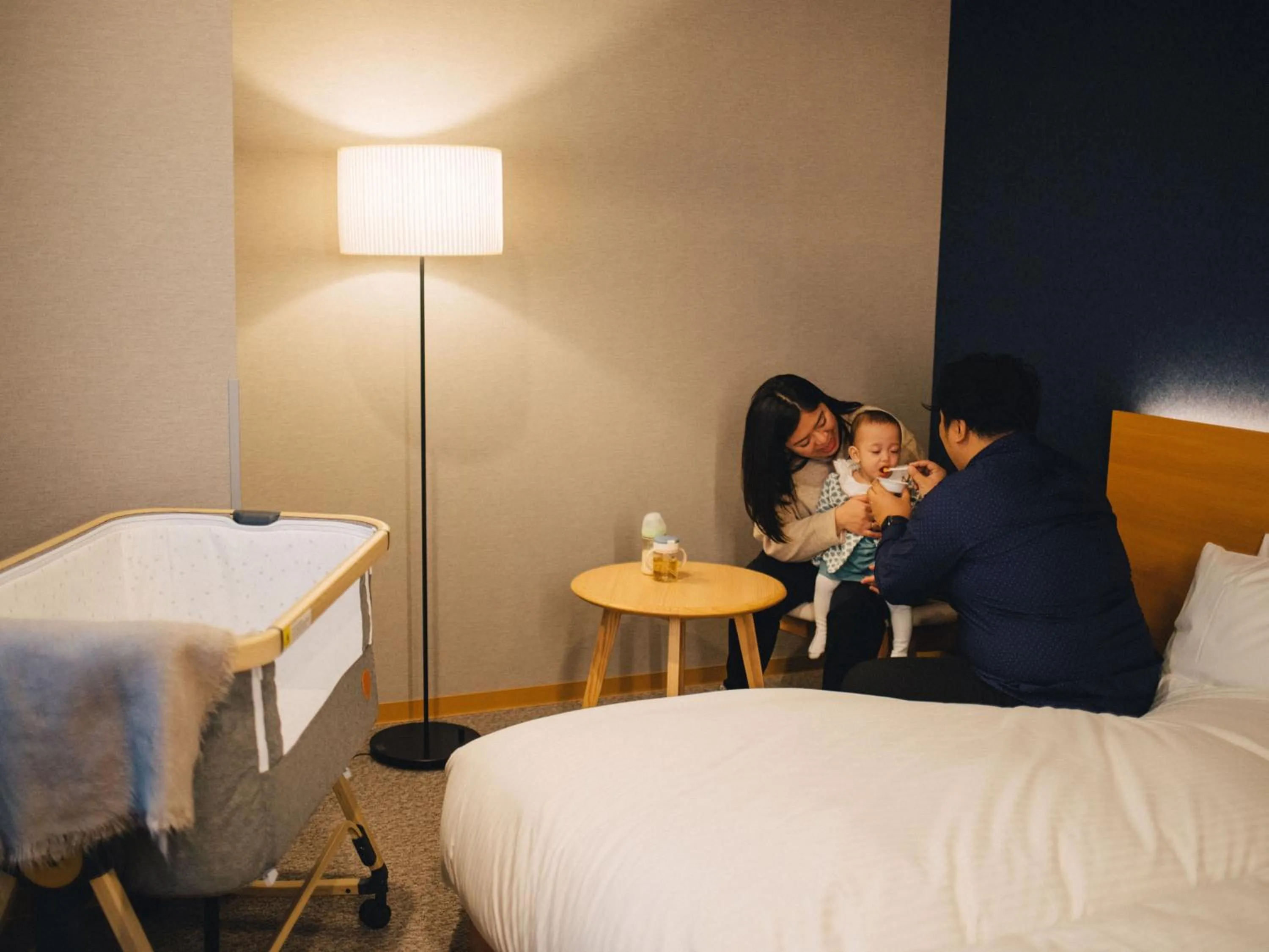 People, Bed in MIMARU Tokyo Kinshicho