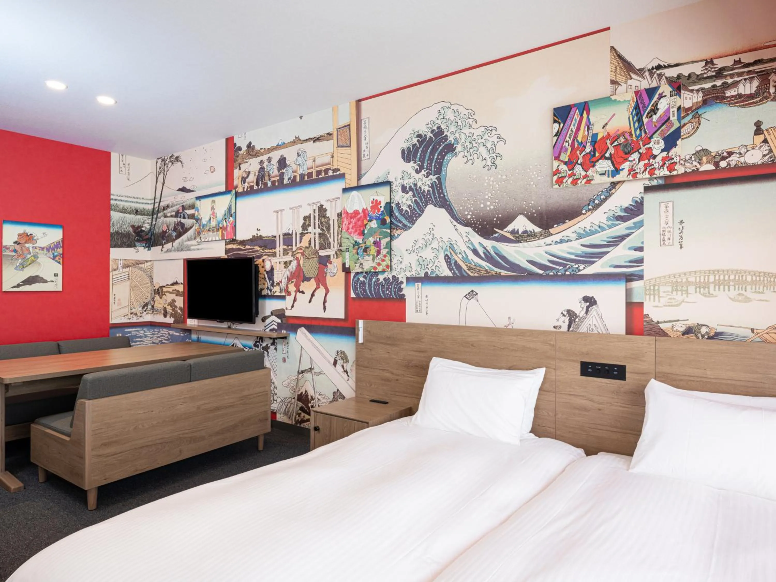 Photo of the whole room, Bed in MIMARU Tokyo Kinshicho