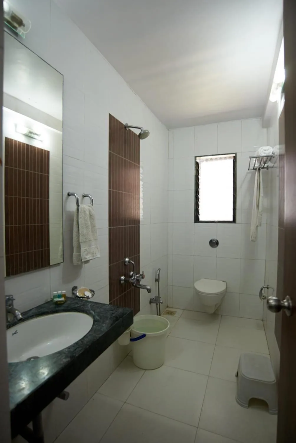 Bathroom in Hotel Sai Sangam