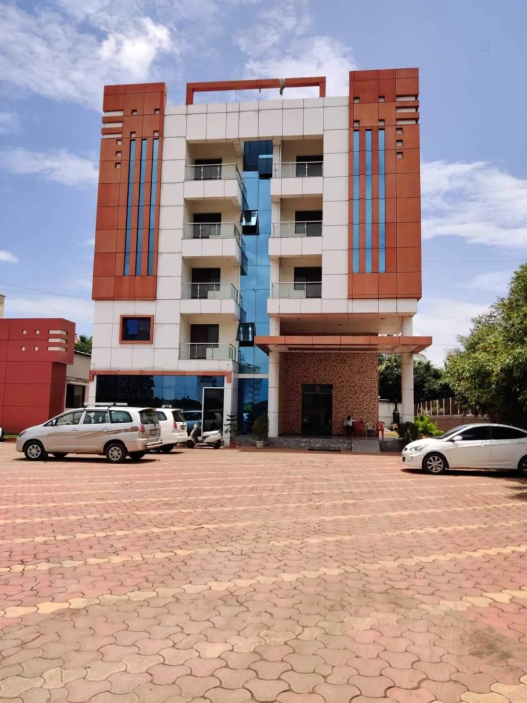 Parking in Hotel Sai Sangam