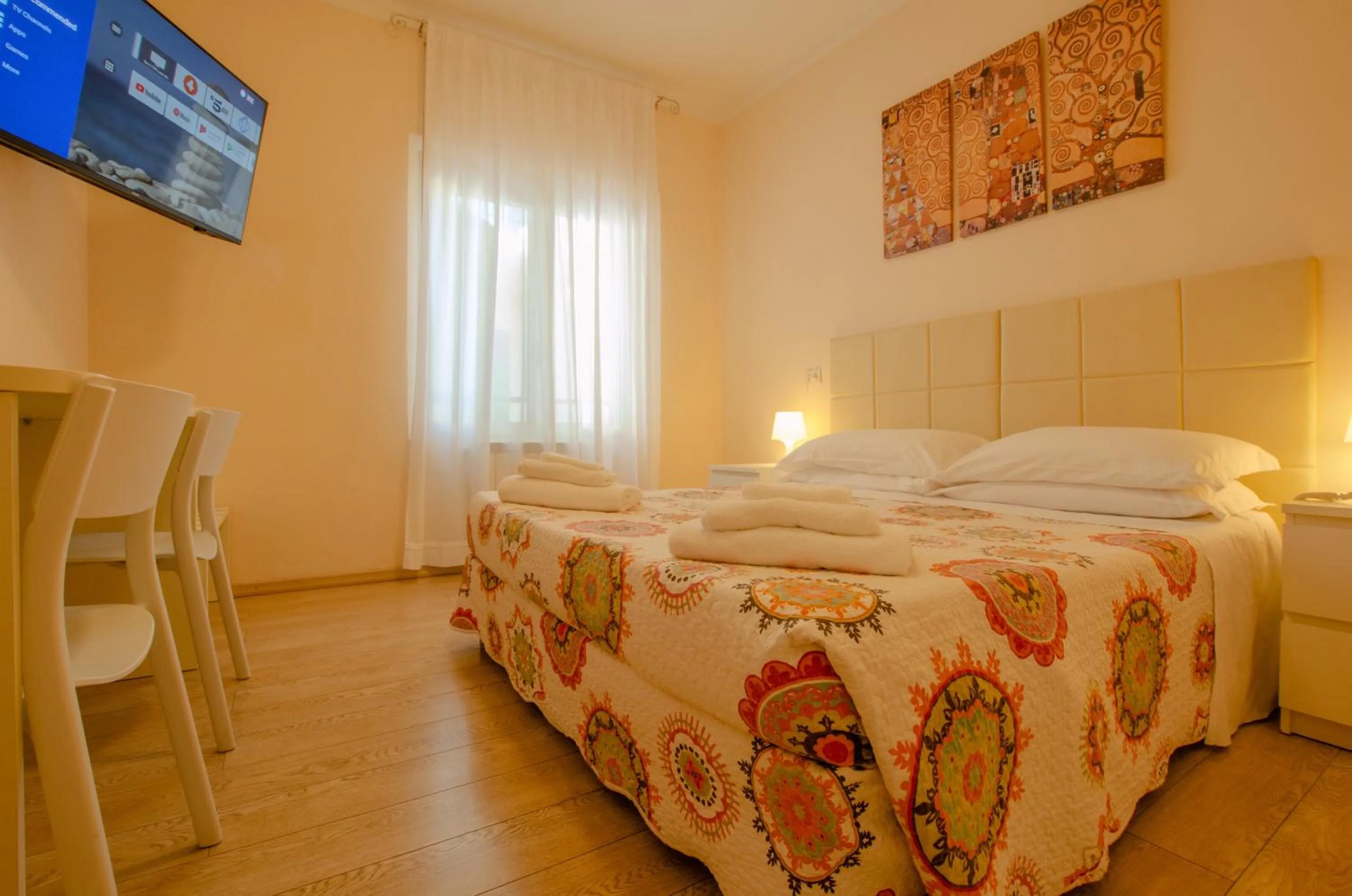 Bed in Hotel Del Buono Wellness & Medical Spa