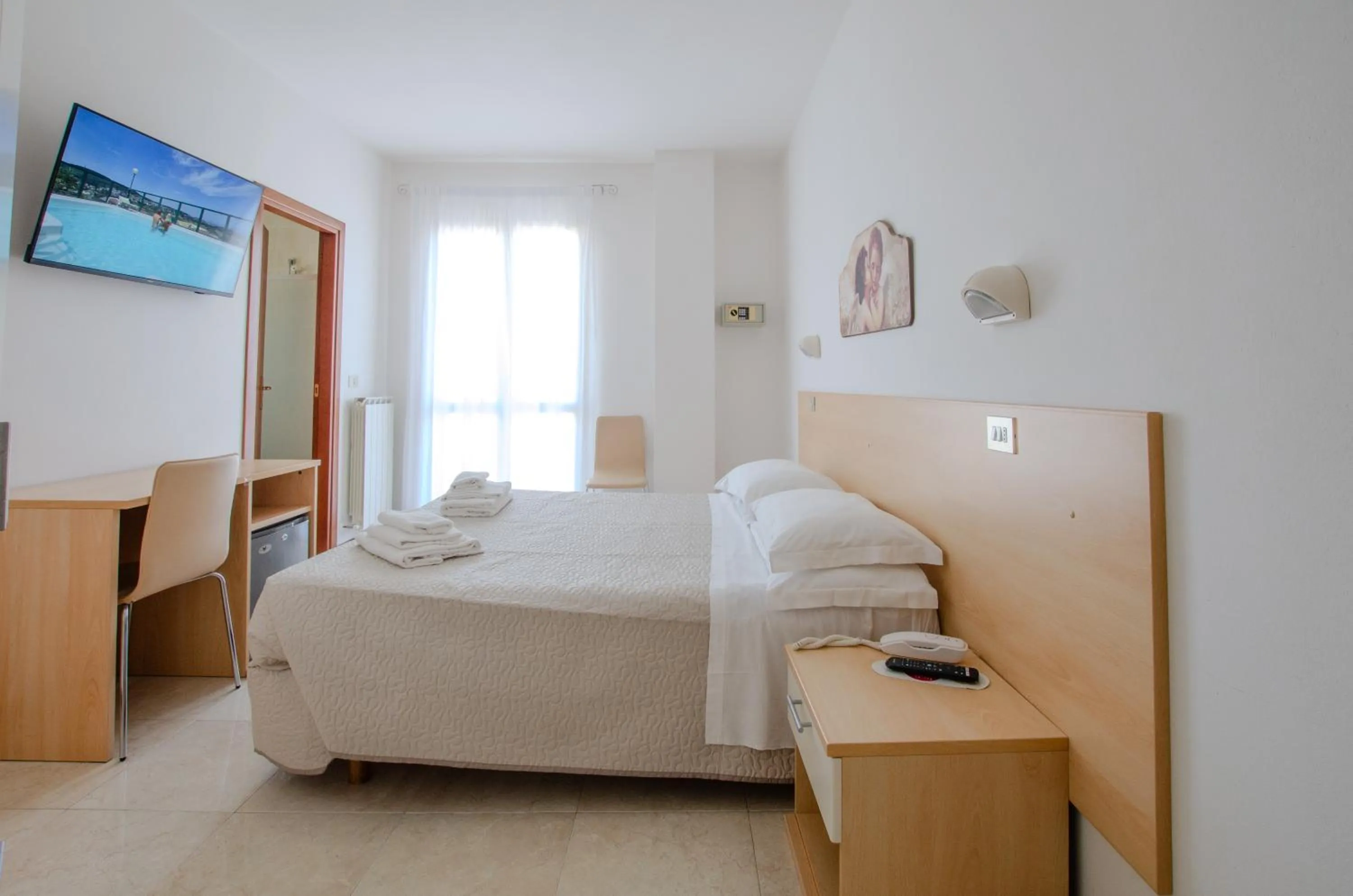 Bed in Hotel Del Buono Wellness & Medical Spa