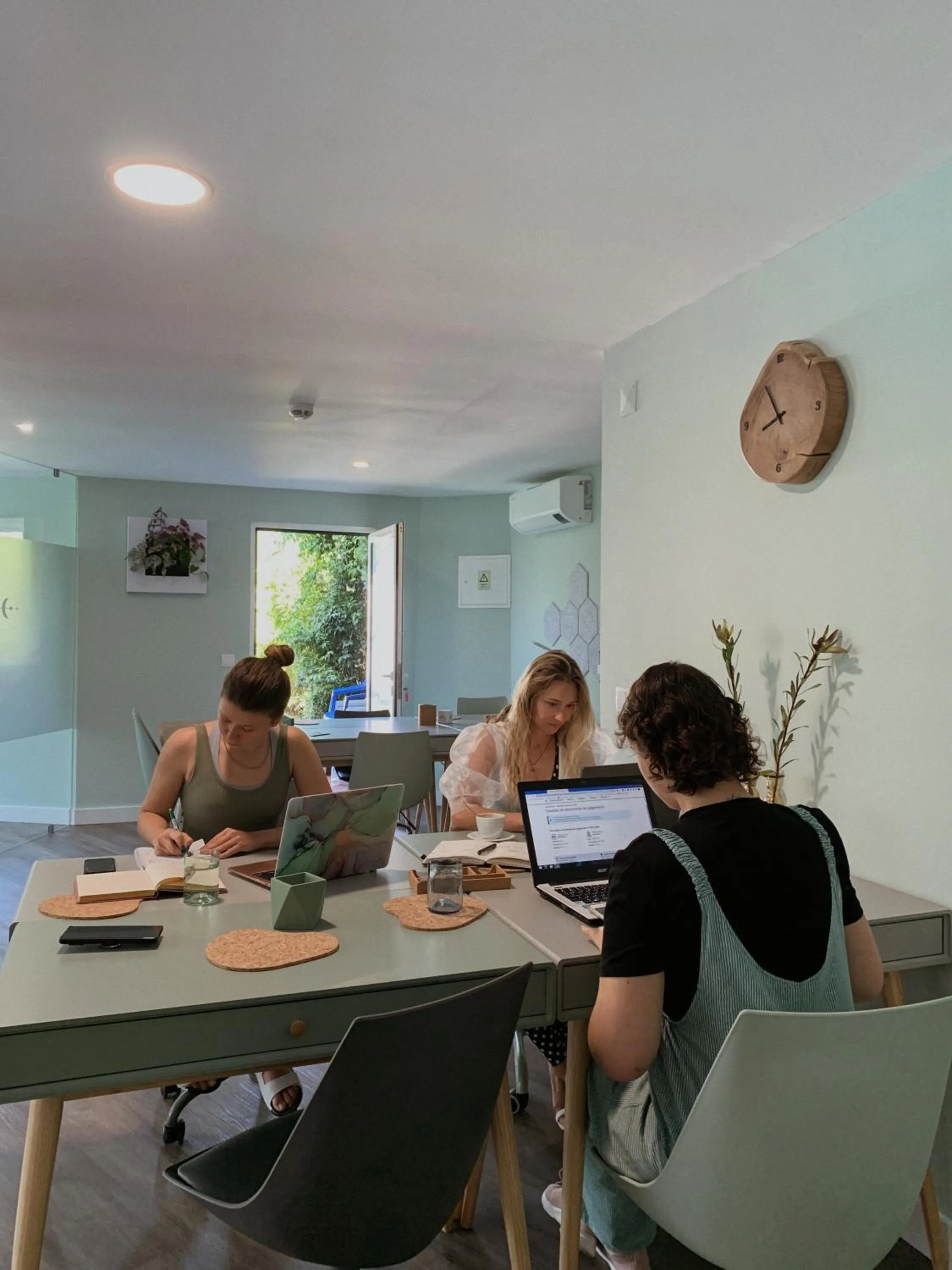 group of guests in Luna House & Cowork