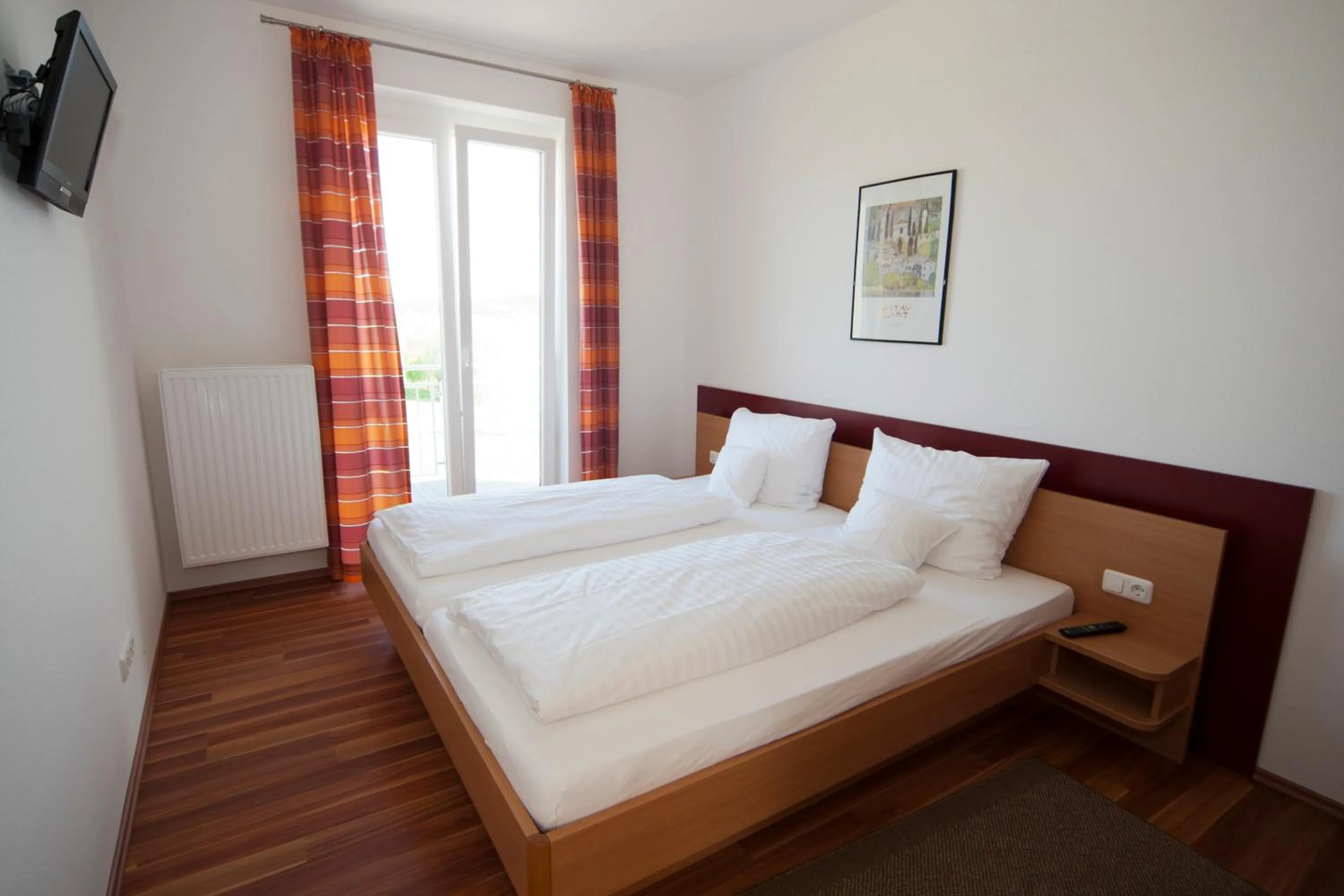 Bed in Gästehaus Kleeberger