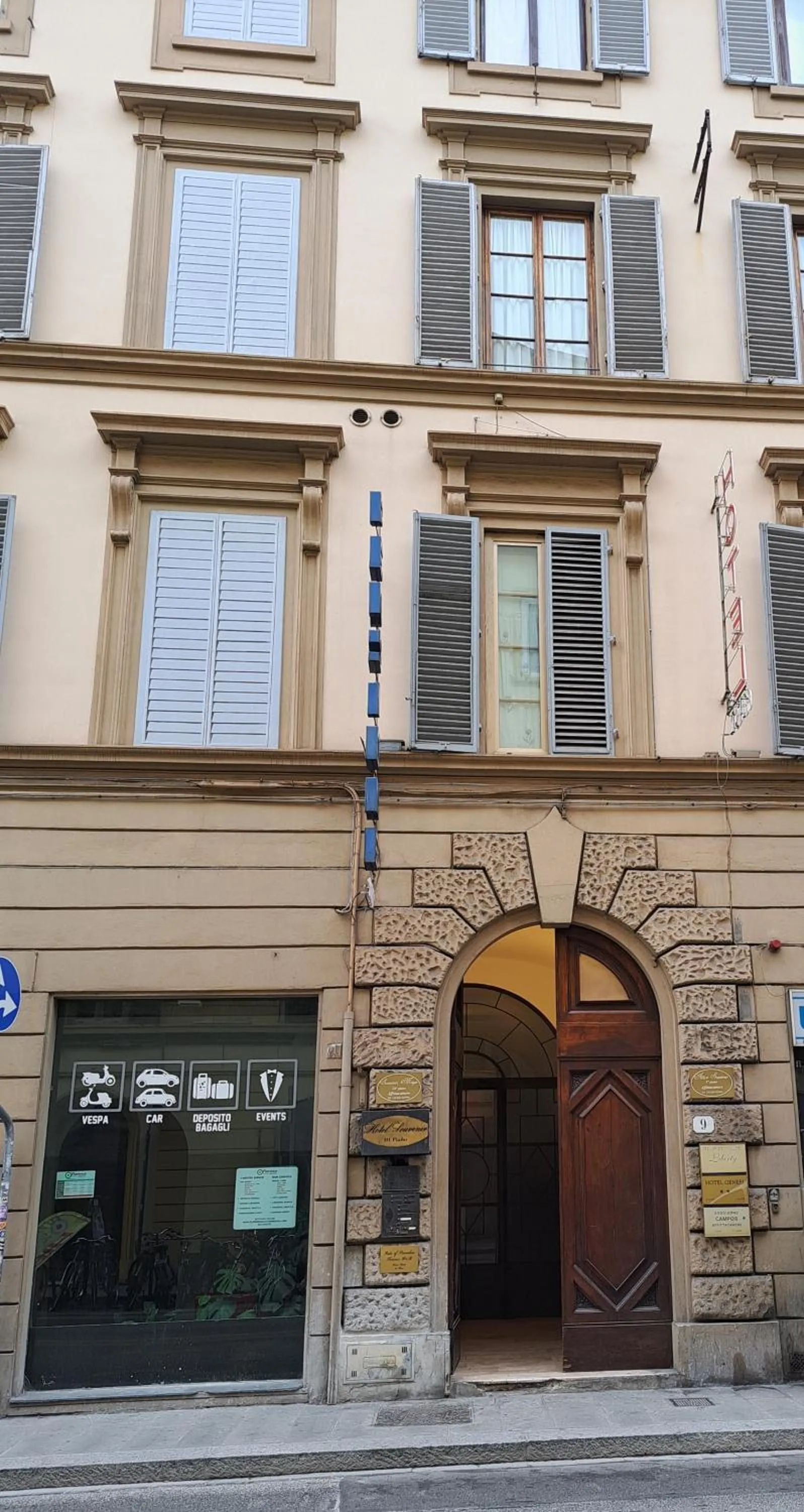 Property building in Hotel Genesi