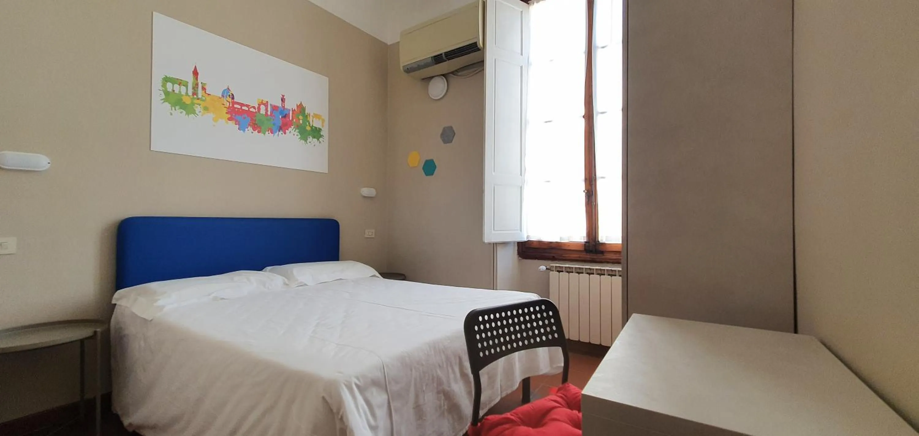 Bedroom, Bed in Hotel Genesi