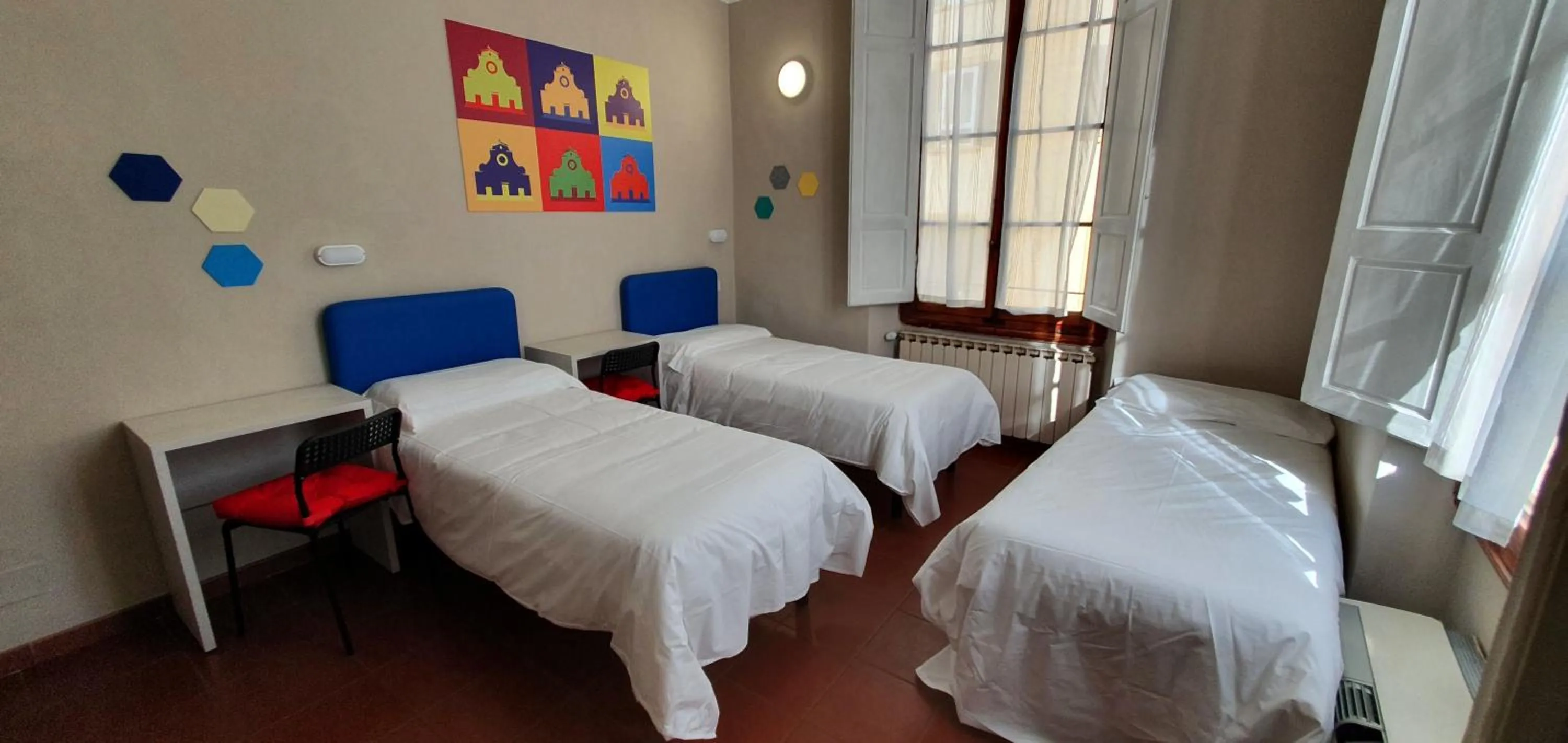 Bedroom, Bed in Hotel Genesi