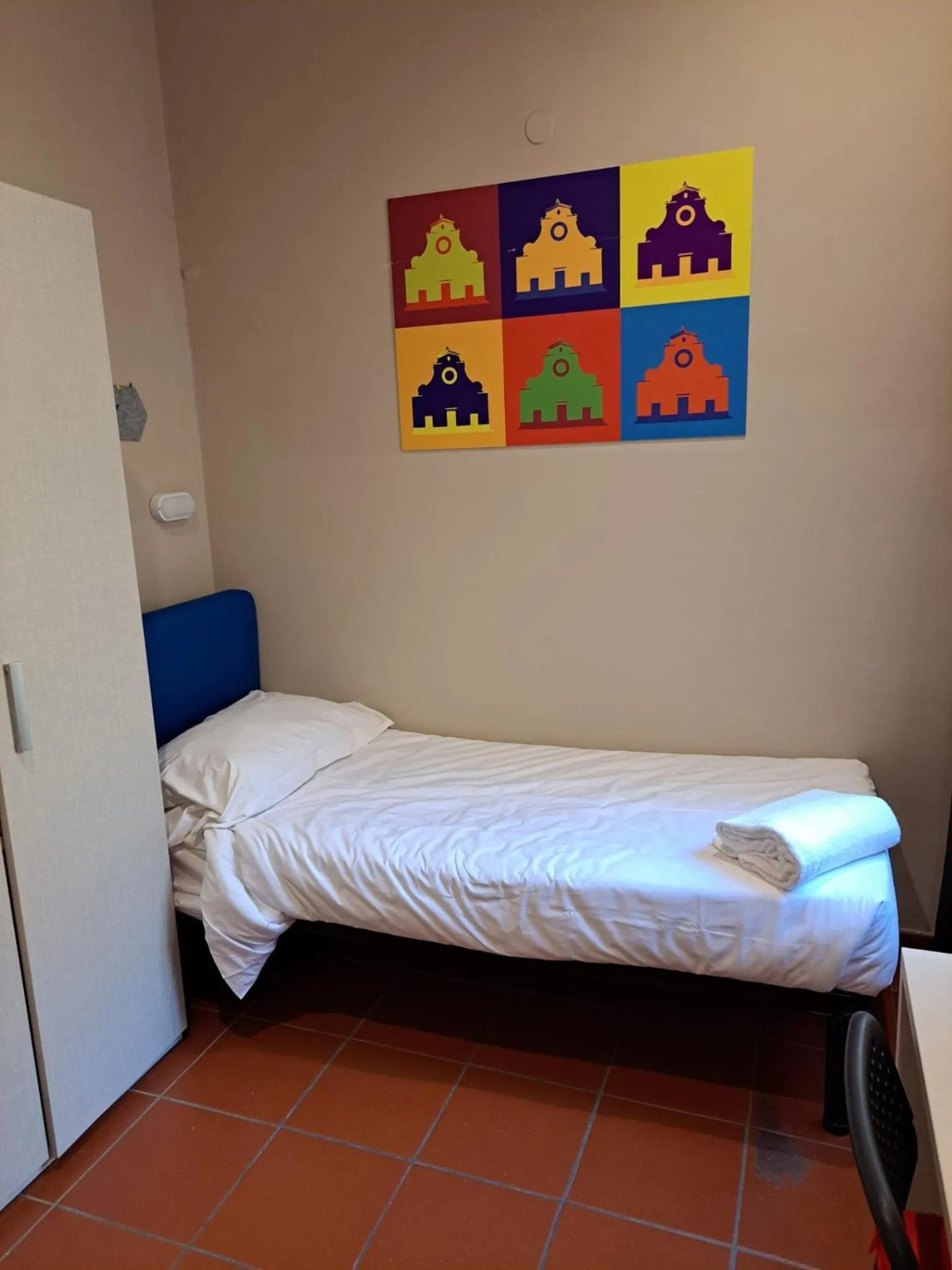 Bedroom, Bed in Hotel Genesi