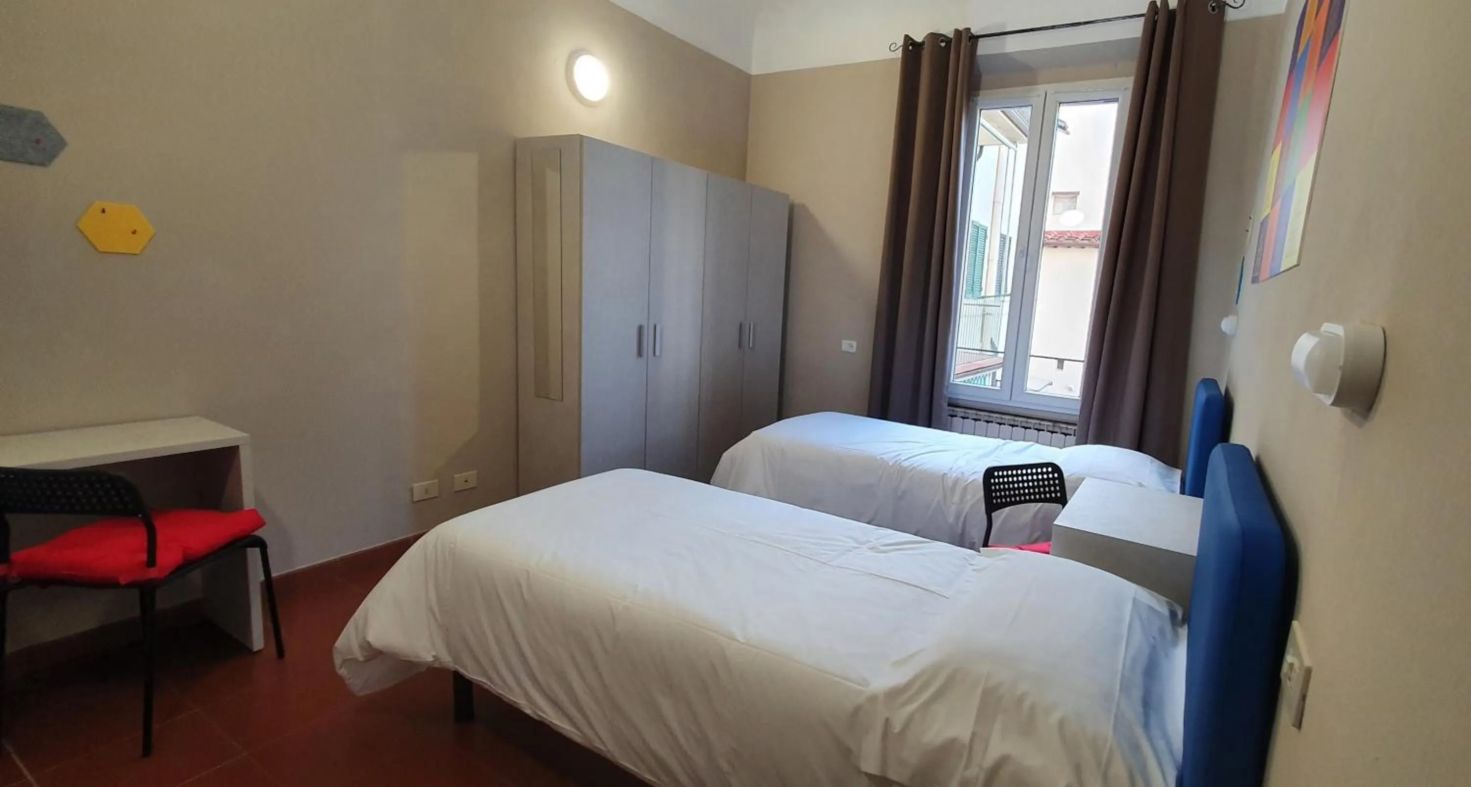 Bedroom, Bed in Hotel Genesi