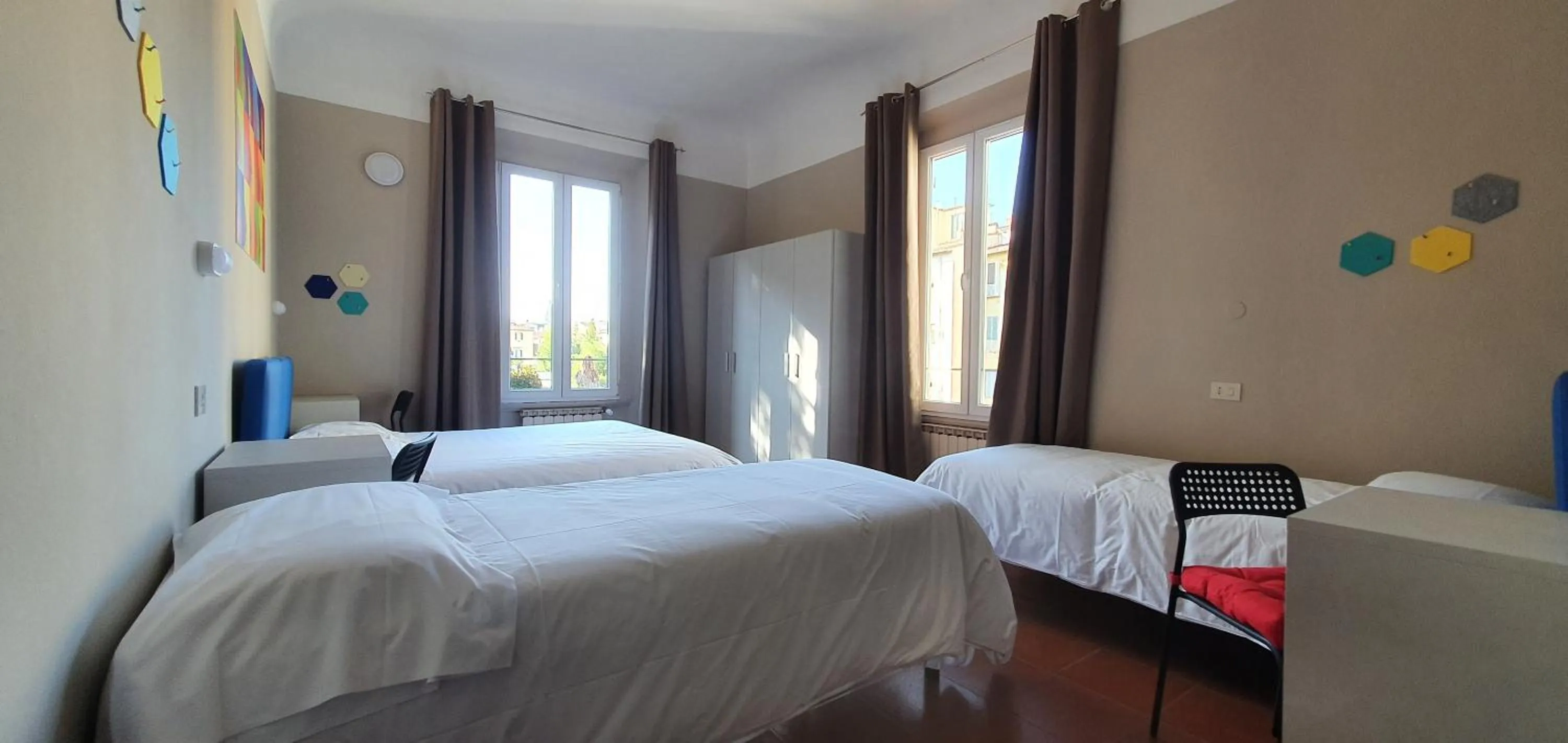 Bedroom, Bed in Hotel Genesi