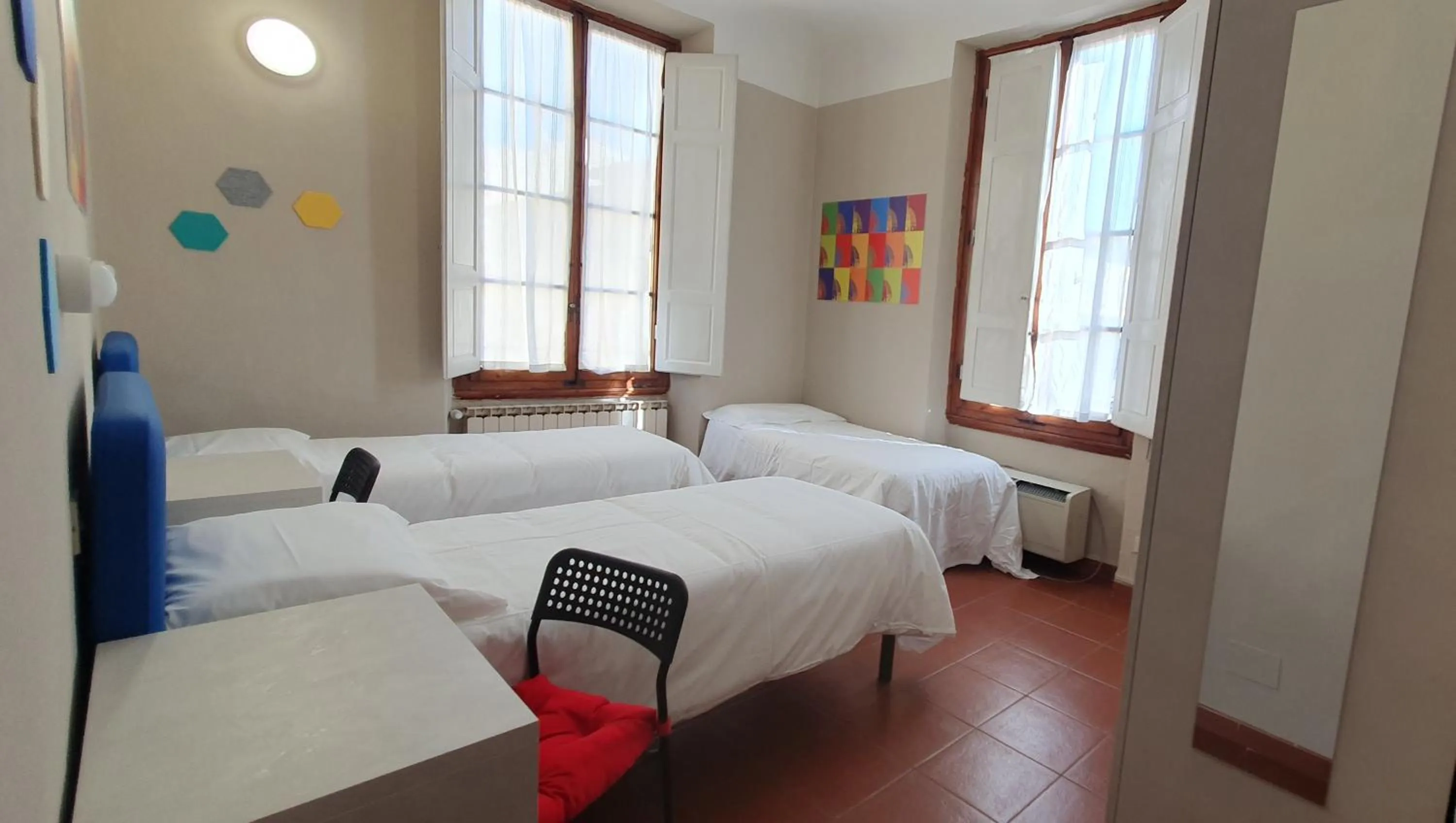 Bedroom, Bed in Hotel Genesi