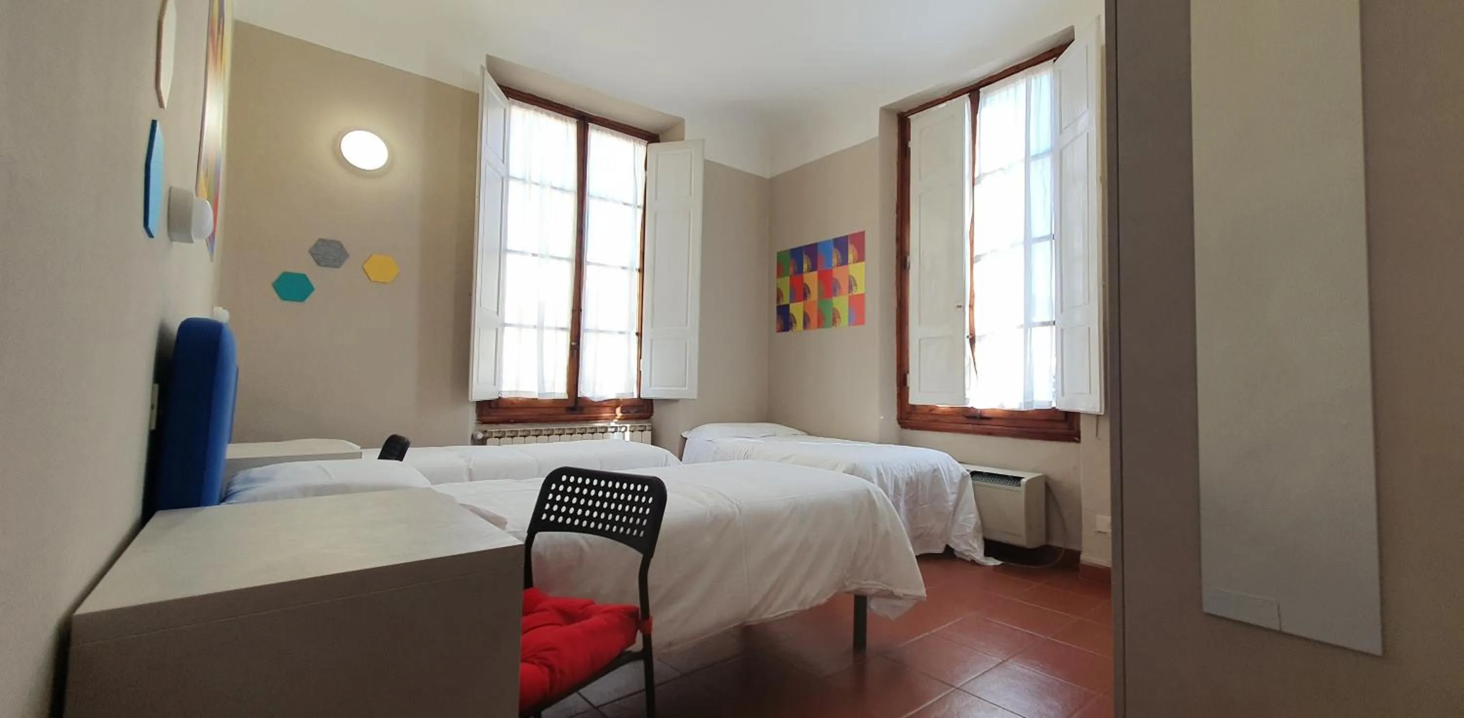 Bedroom, Bed in Hotel Genesi