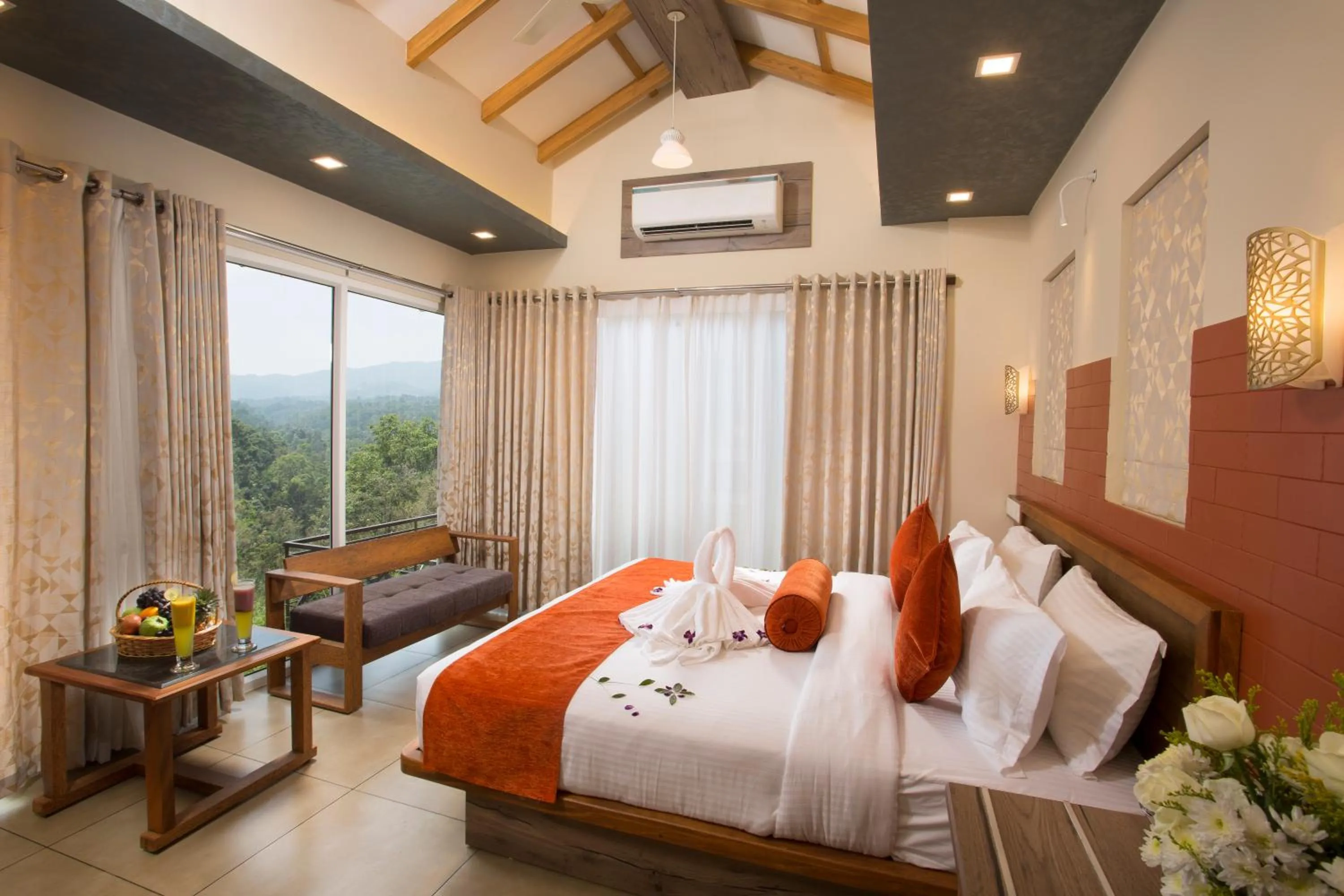 Photo of the whole room, Bed in Amrezy Resort and Spa by Stride, Wayanad