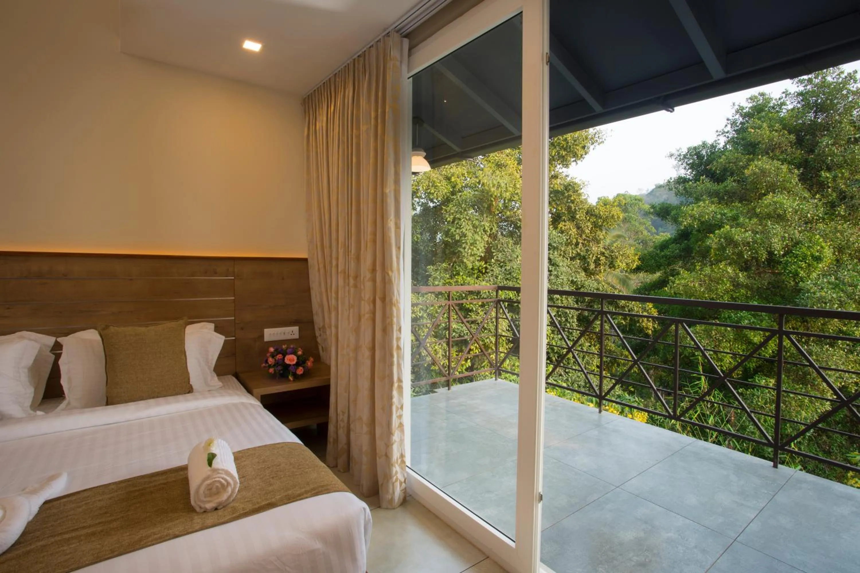 Bed in Amrezy Resort and Spa by Stride, Wayanad