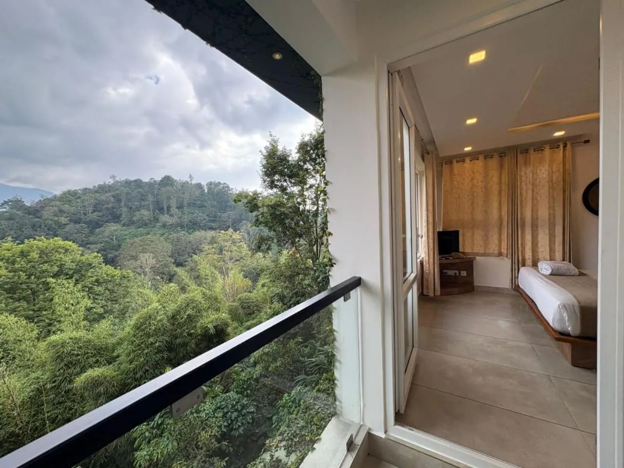 Natural landscape, Bed in Amrezy Resort and Spa by Stride, Wayanad