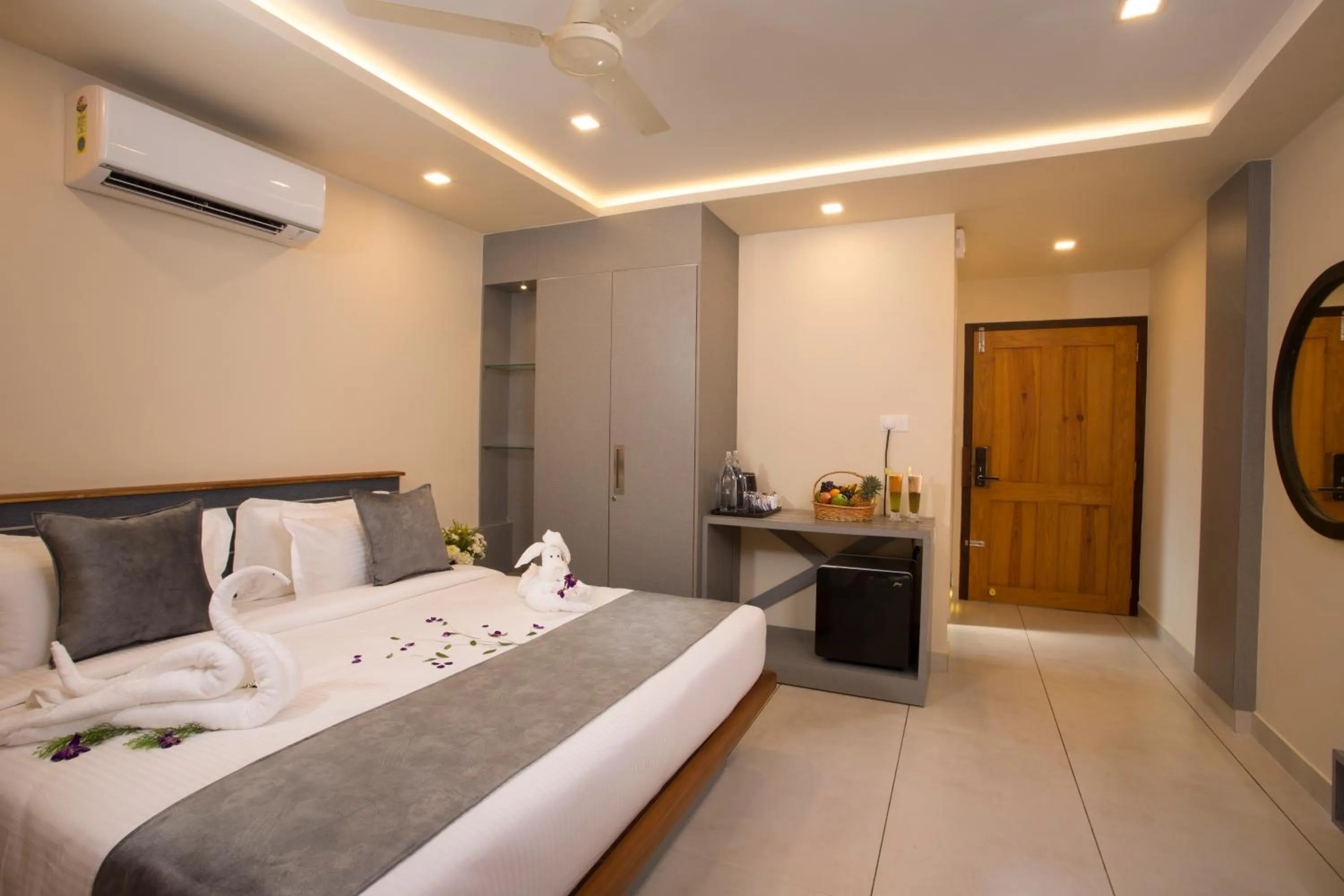 Bedroom, Bed in Amrezy Resort and Spa by Stride, Wayanad