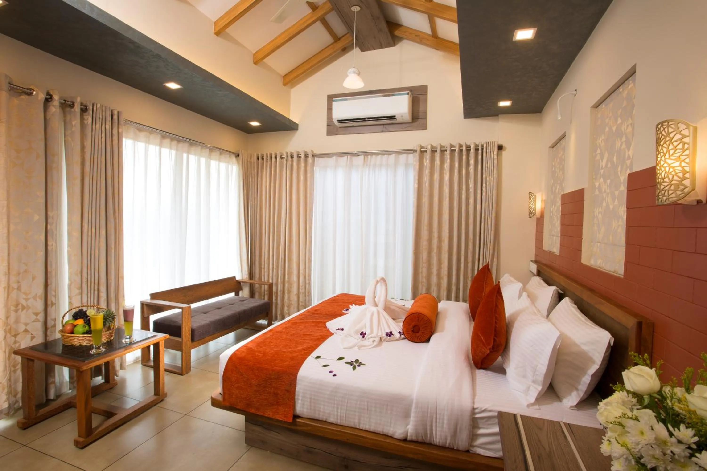 Bed in Amrezy Resort and Spa by Stride, Wayanad