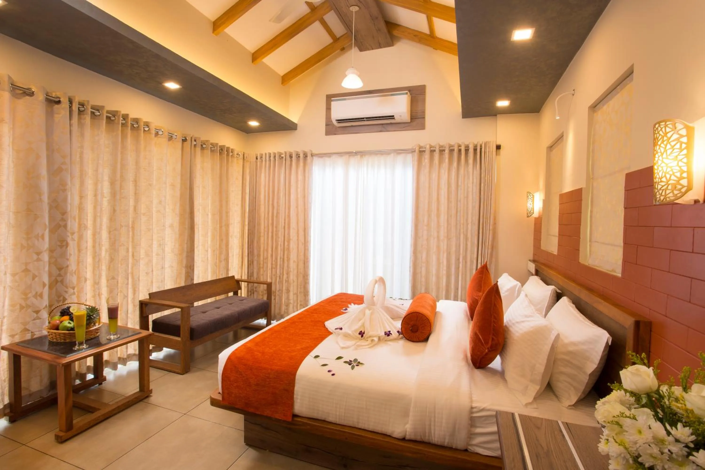 Photo of the whole room, Bed in Amrezy Resort and Spa by Stride, Wayanad