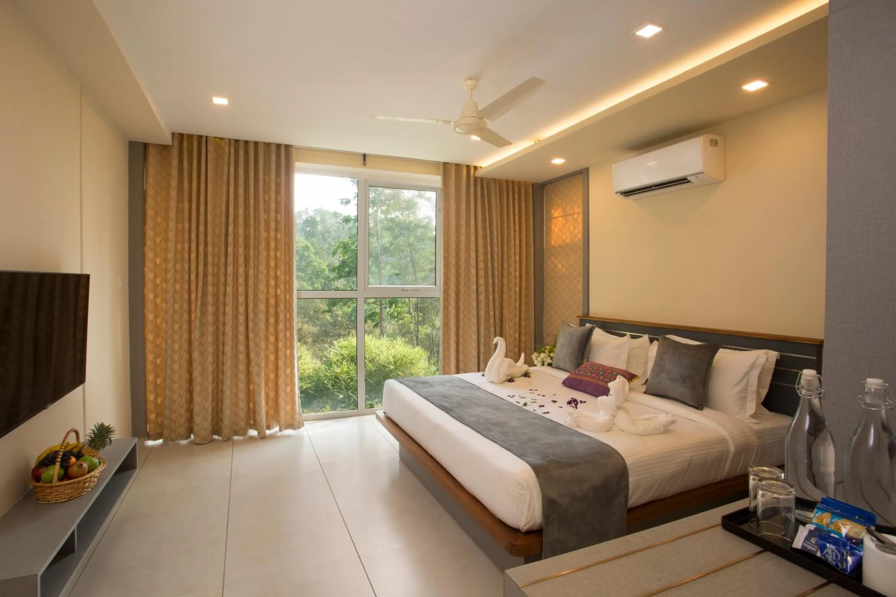 Bedroom, Bed in Amrezy Resort and Spa by Stride, Wayanad