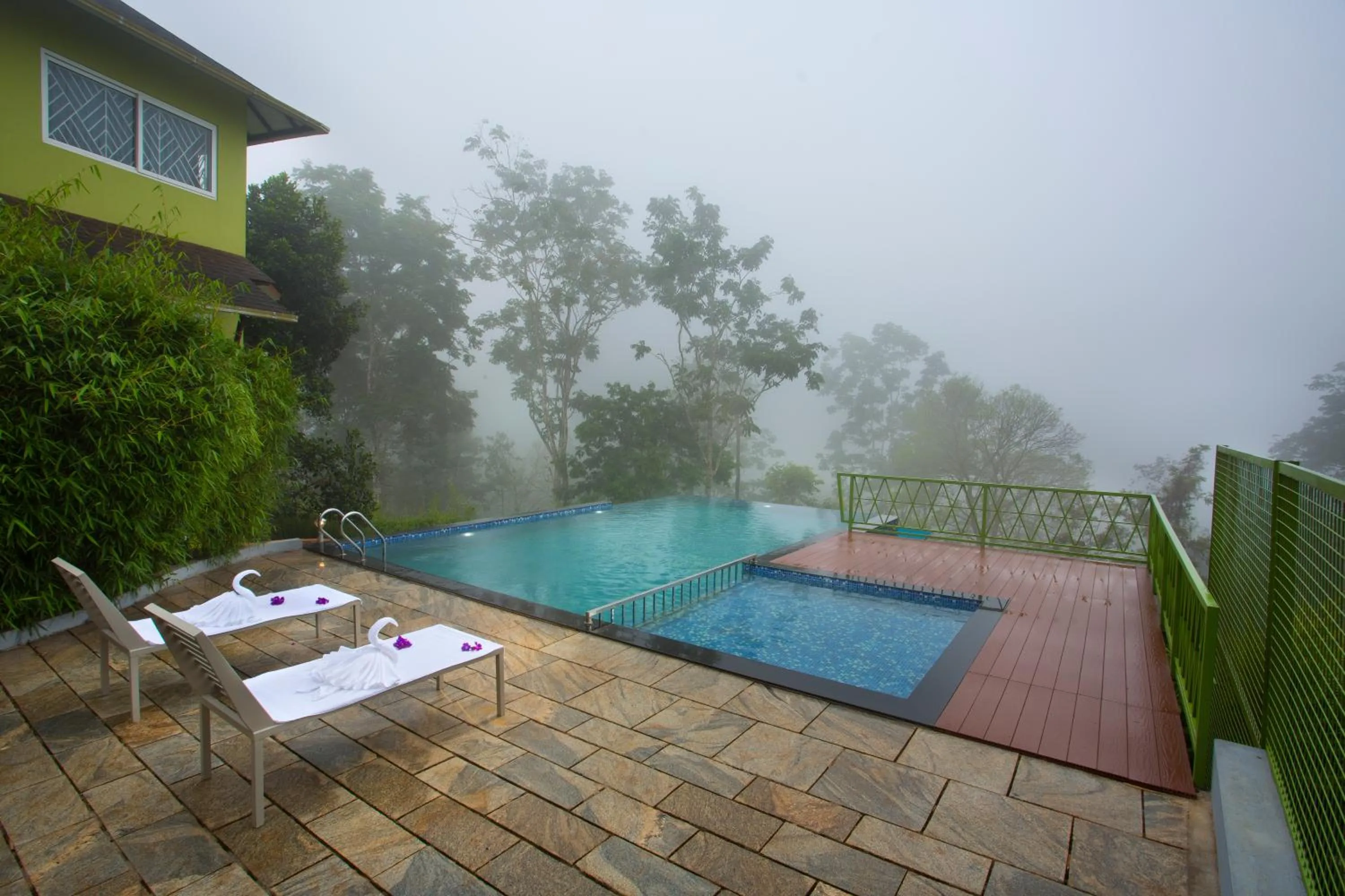Swimming pool in Amrezy Resort and Spa by Stride, Wayanad