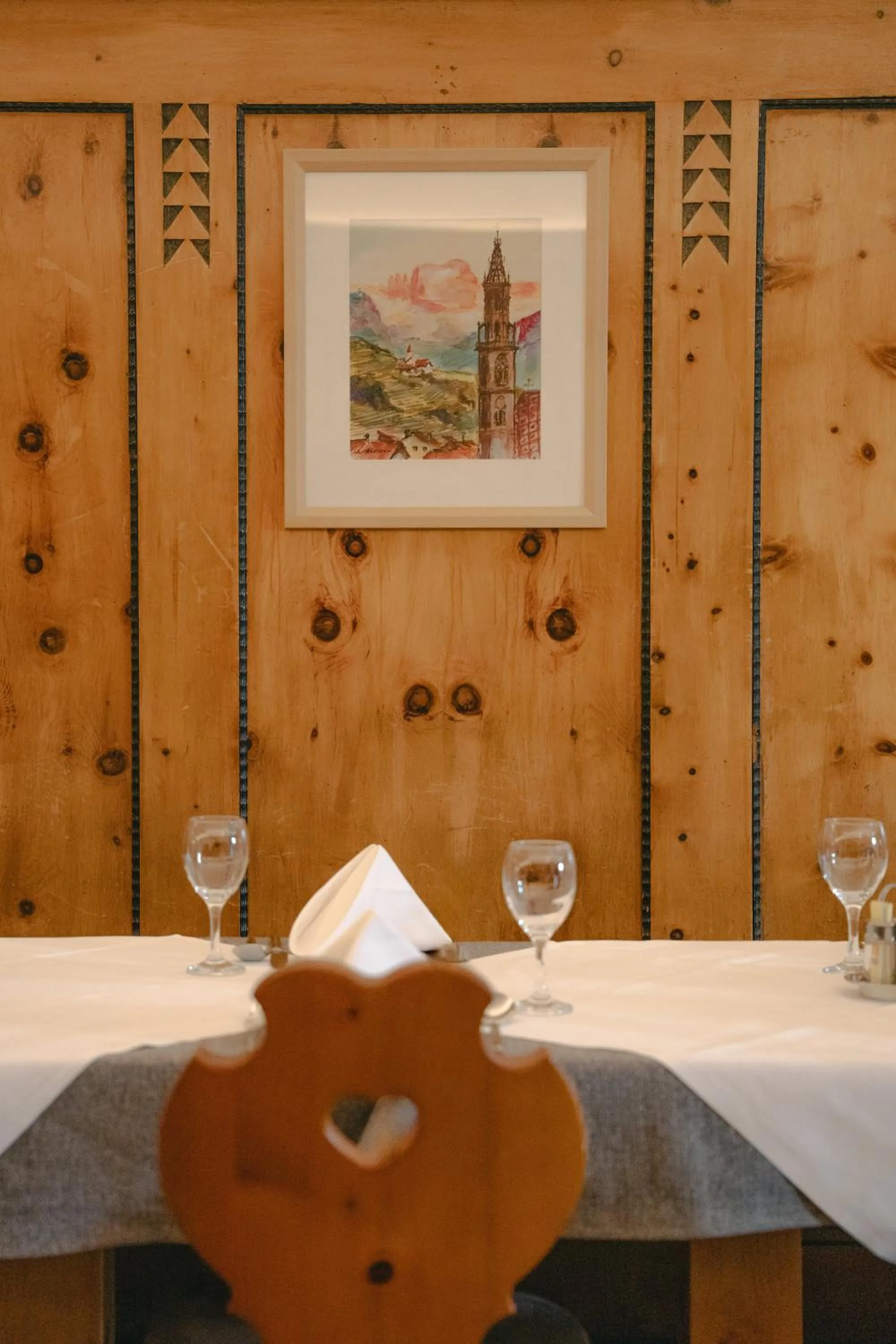 Restaurant/places to eat in Hotel Post Gries